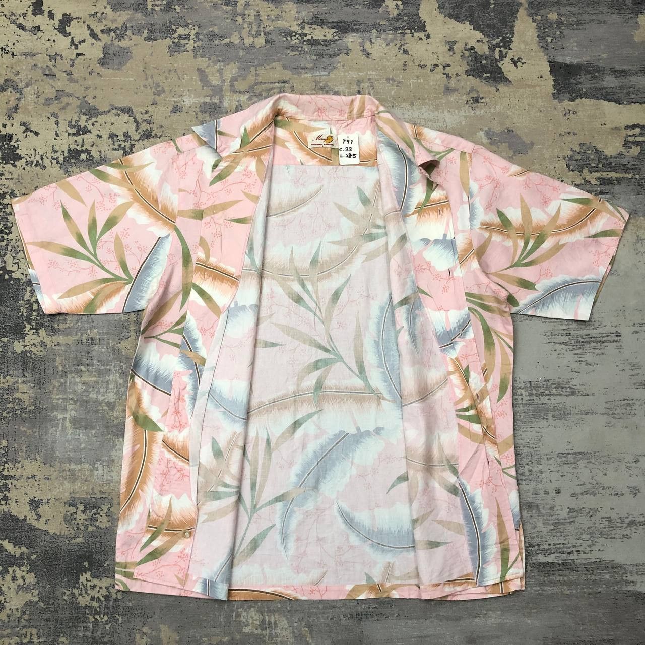 Japanese Brand × Mango T97 VTG MANGO OKINAWA ORIGINAL BOWLING SHIRTS Size US L / EU 52-54 / 3 - 5 Thumbnail