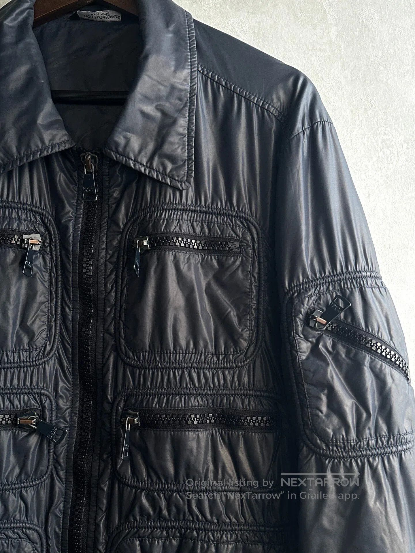 Dolce & Gabbana Dolce＆Gabbana size52 07aw Nylon Zip Jacket| Size US L / EU 52-54 / 3 - 3 Thumbnail