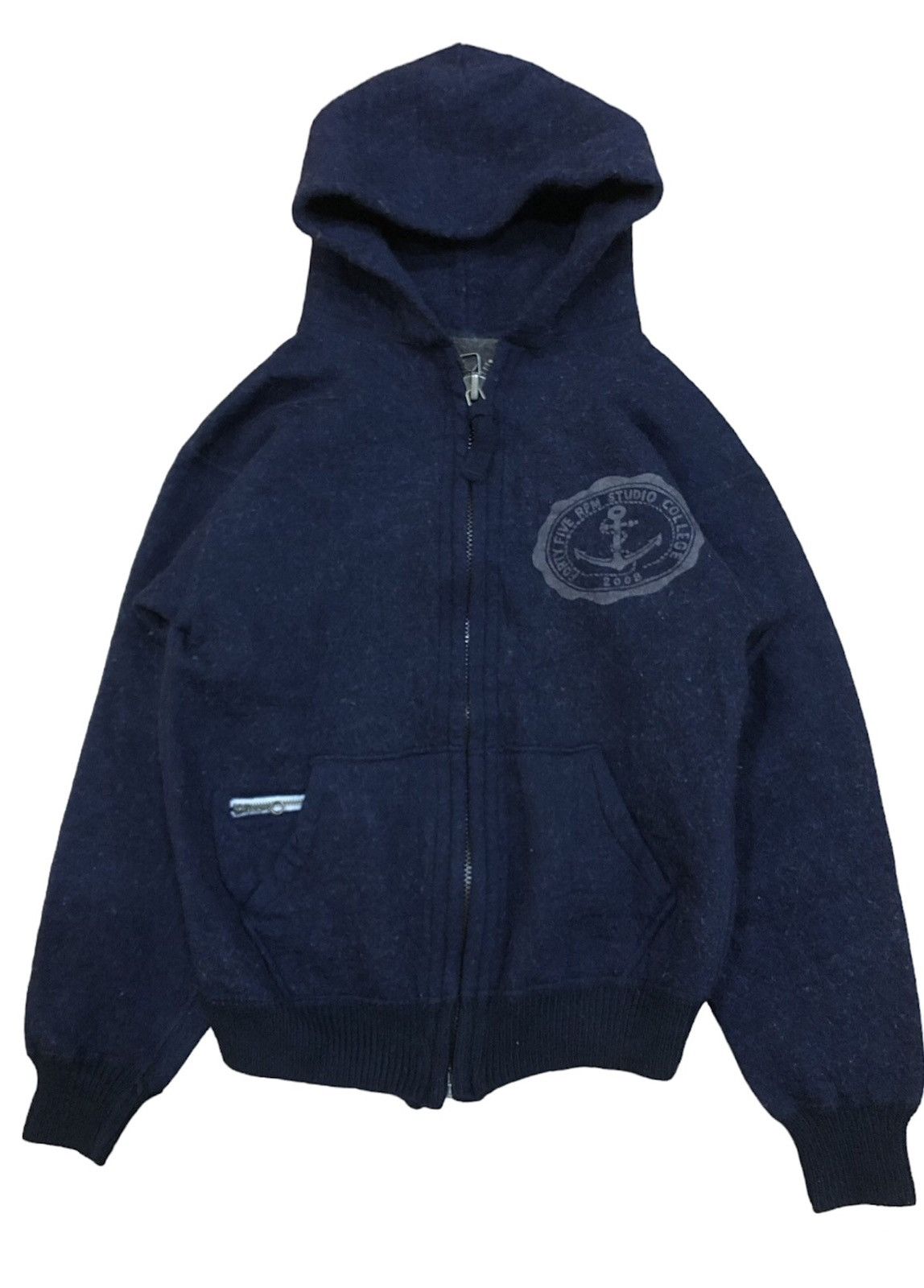 45rpm 45rpm 100% Wool Zipper Hoodie Size US S / EU 44-46 / 1 - 2 Thumbnail