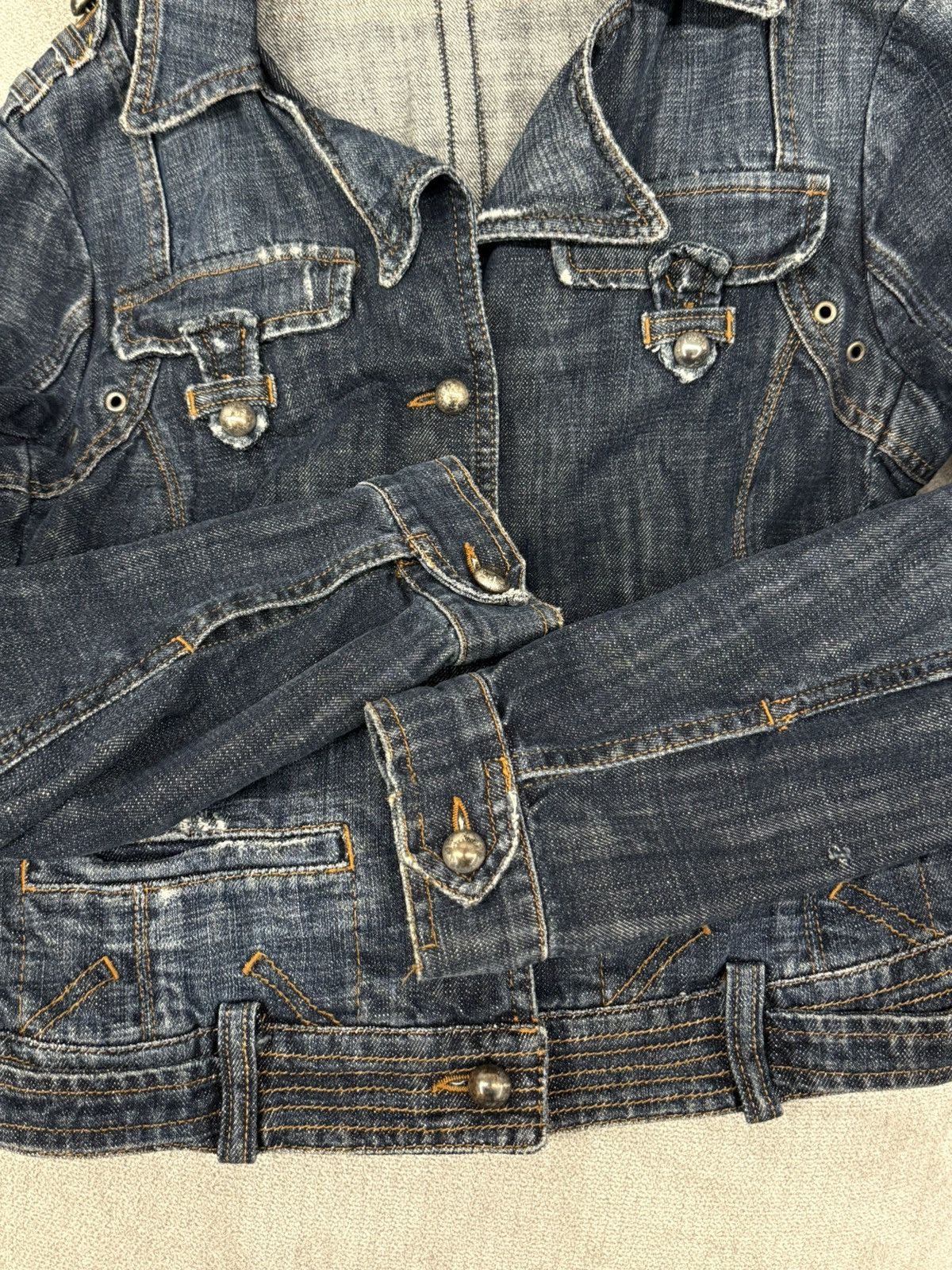 Costume National Archive C’N’C Costume National Vintage Denim Jacket Size M / US 6-8 / IT 42-44 - 5 Thumbnail