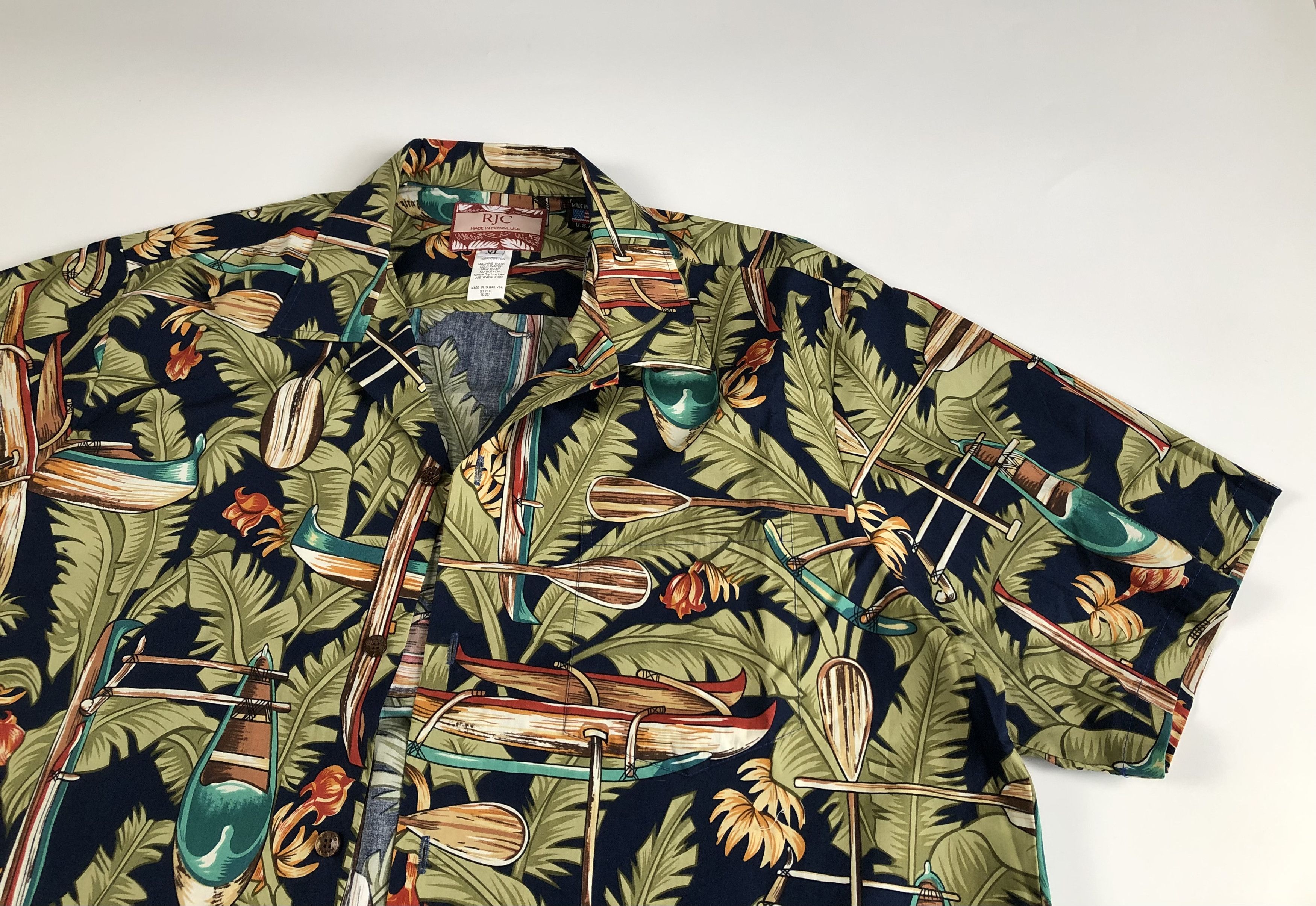 Other RJC 102C Hawaian Shirt Size US XL / EU 56 / 4 - 2 Thumbnail