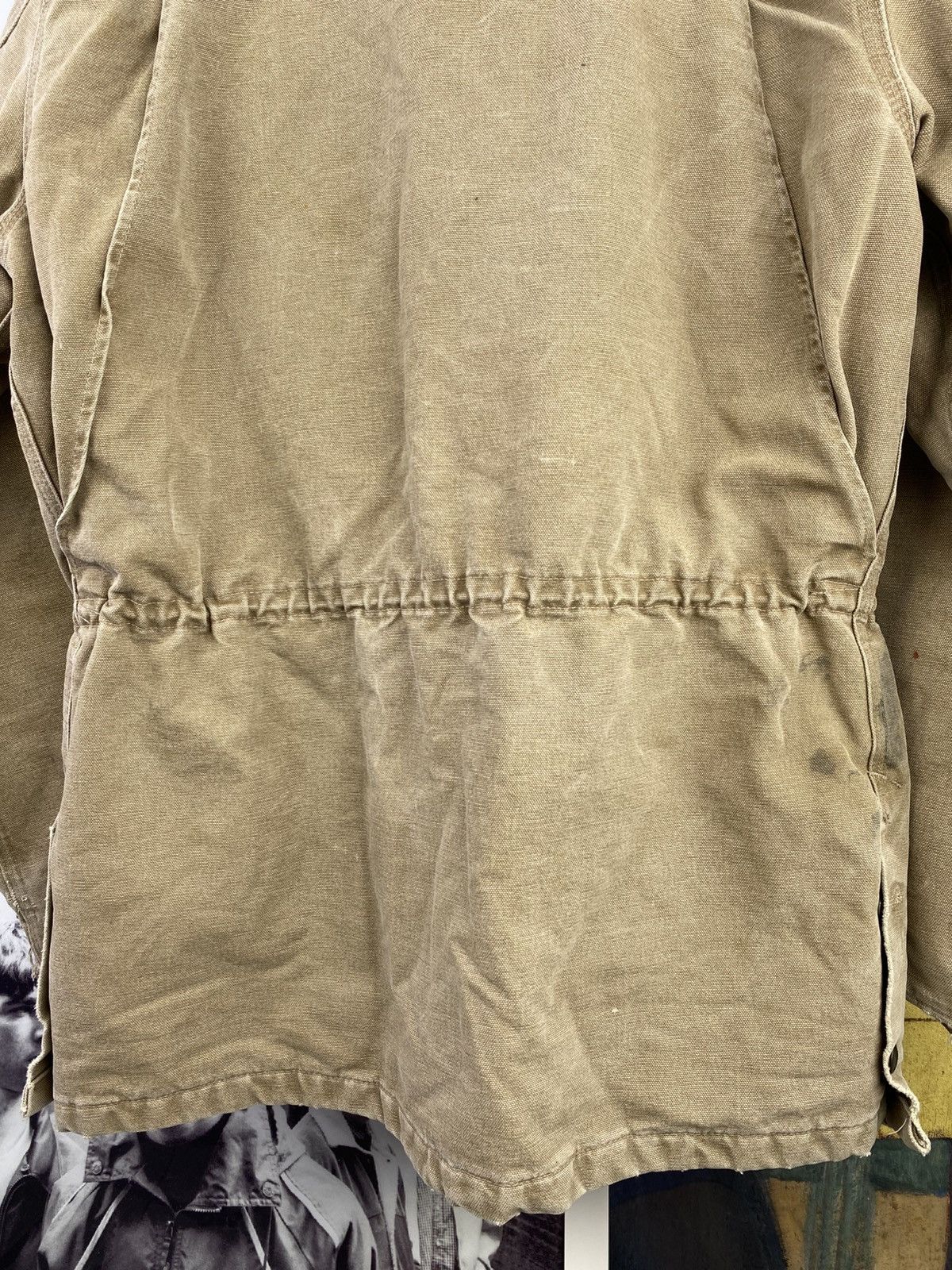Carhartt 2000’s Carhartt Sandstone Rancher Thrashed Coat Size US M / EU 48-50 / 2 - 10 Thumbnail