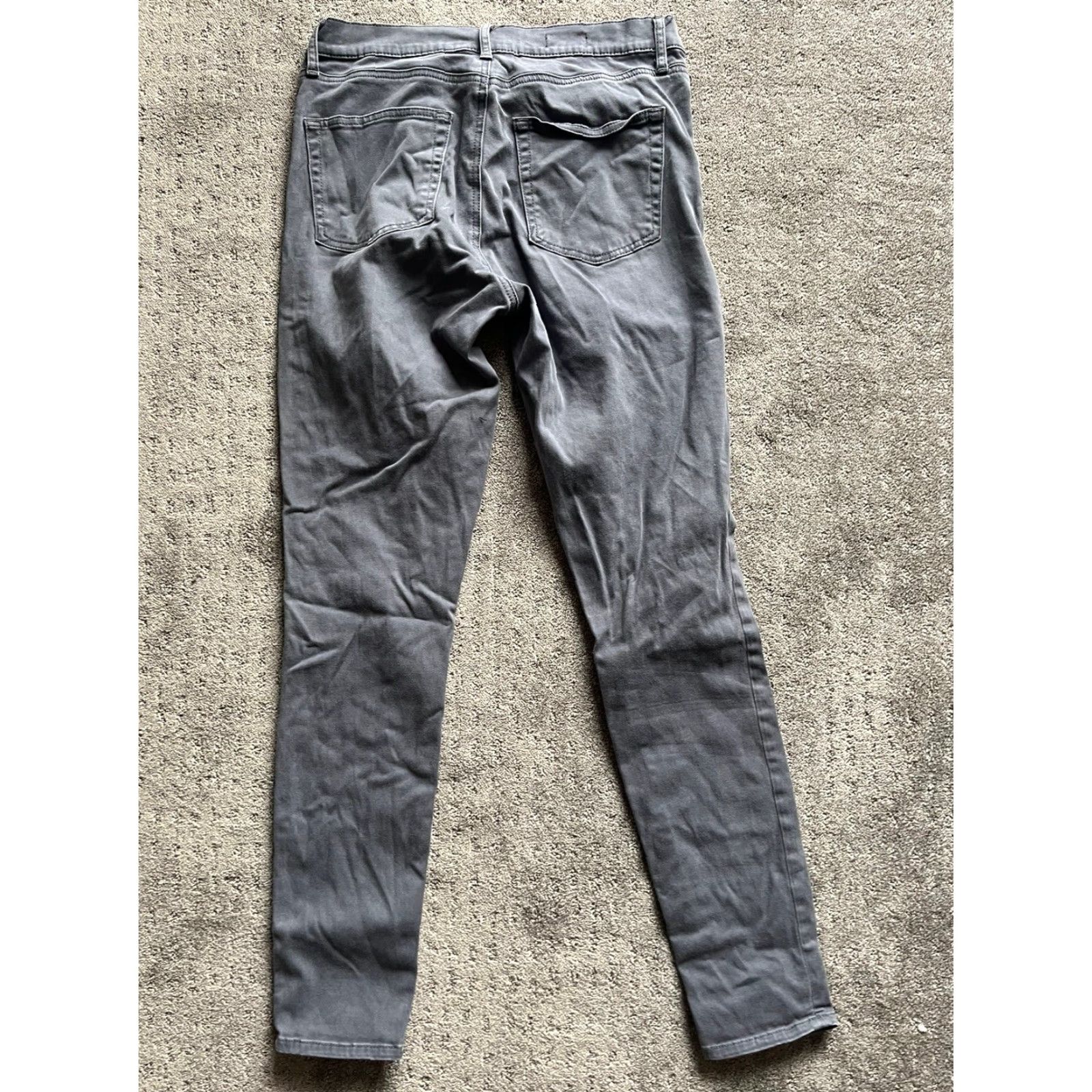 Gap VINTAGE Gap Women's Skinny Jeans High Rise Size 30 Gray Denim Cotton Blend Slim Fit Size 30" / US 8 / IT 44 - 3 Thumbnail