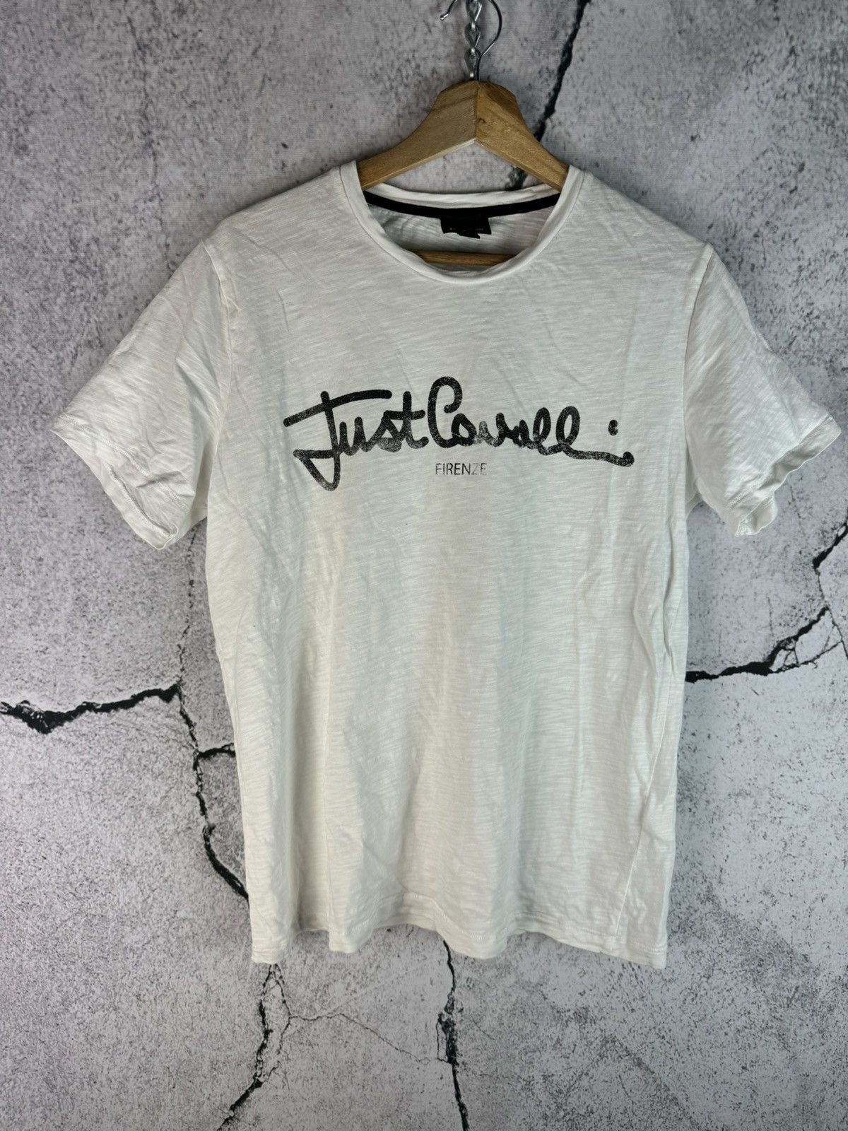 Just Cavalli Roberto Cavalli T-shirt Designer Logo Size US M / EU 48-50 / 2 - 1 Thumbnail