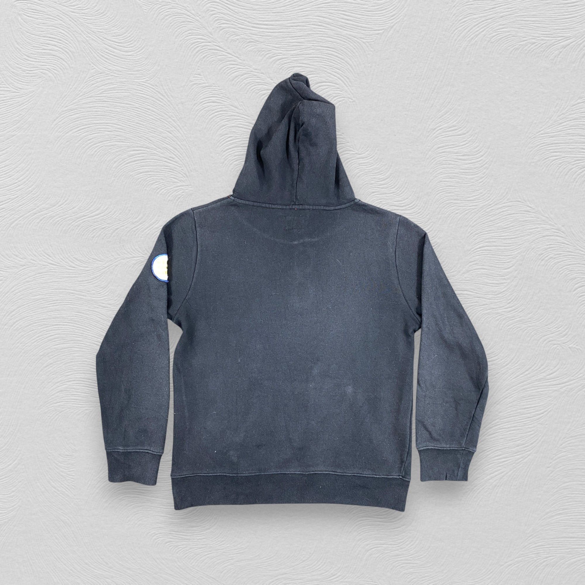 Japanese Brand Saint Crew Stylish Sun Faded Hoodies -SW182 Size US M / EU 48-50 / 2 - 2 Thumbnail