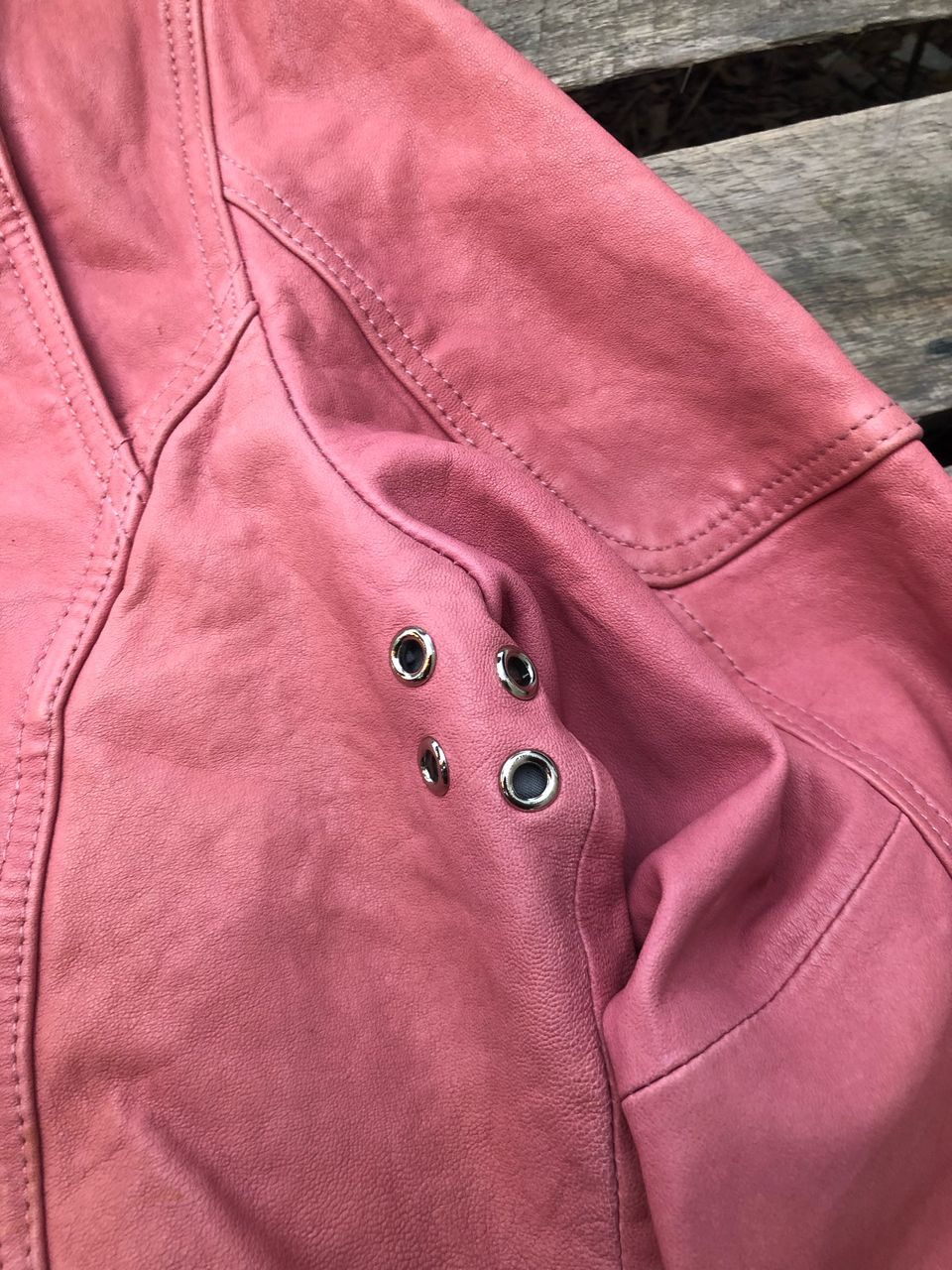 If Six Was Nine × Vintage Vintage Blanc Dew Leather Jacket Punk Bikers Style Size S / US 4 / IT 40 - 6 Thumbnail