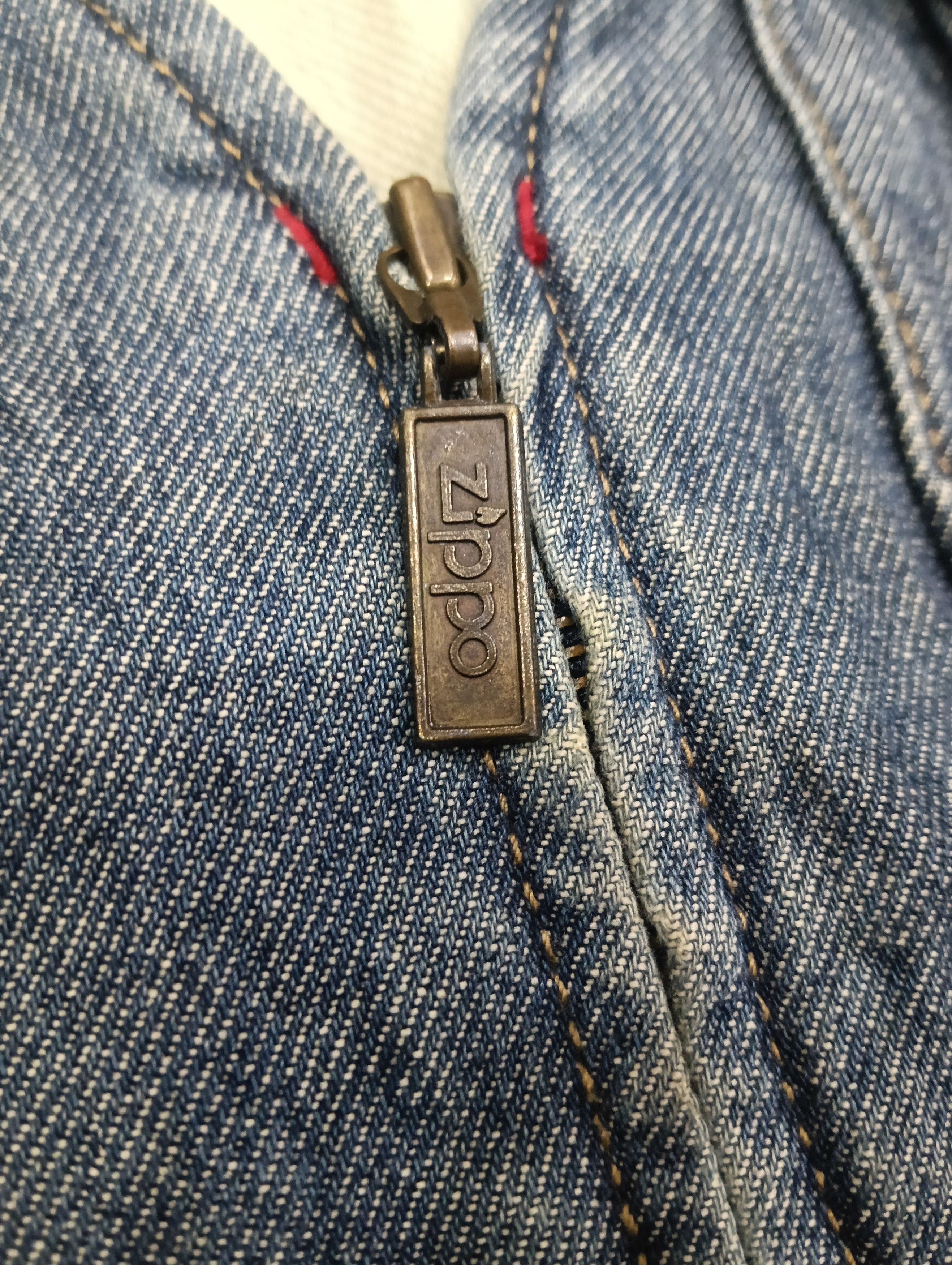 Japanese Brand × Zippo Vintage Zippo Vest Indigo Jacket Size US M / EU 48-50 / 2 - 8 Thumbnail