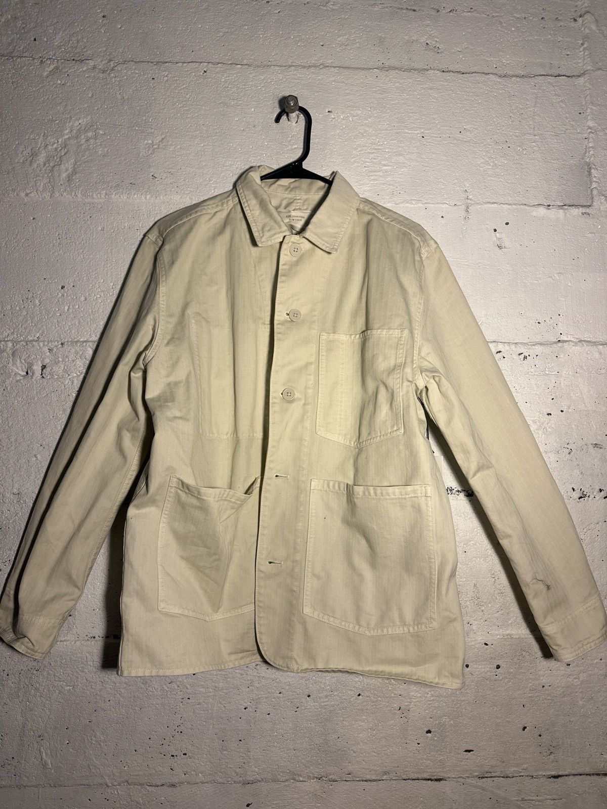 image of Aime Leon Dore Jacket in Cream, Men's (Size Medium)