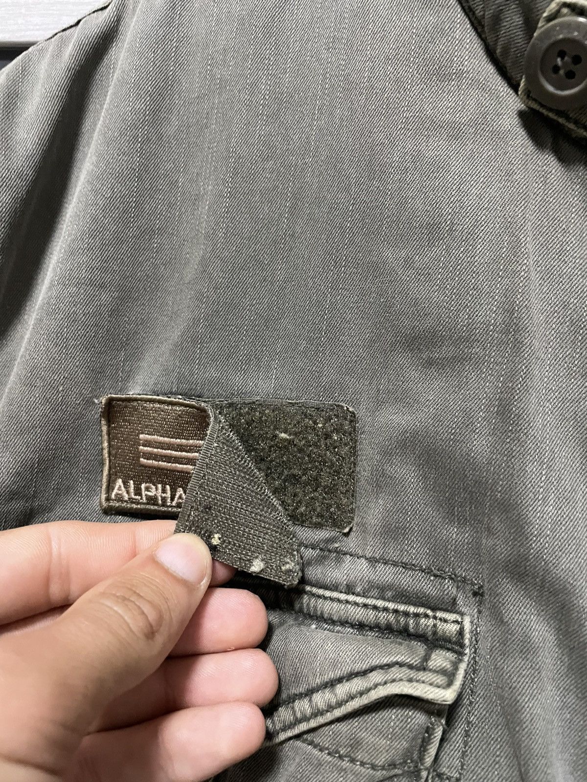 Alpha Industries × Vintage Vintage 90s Alpha Industries Sherpa Lined Field Jacket USA Size US XL / EU 56 / 4 - 11 Thumbnail