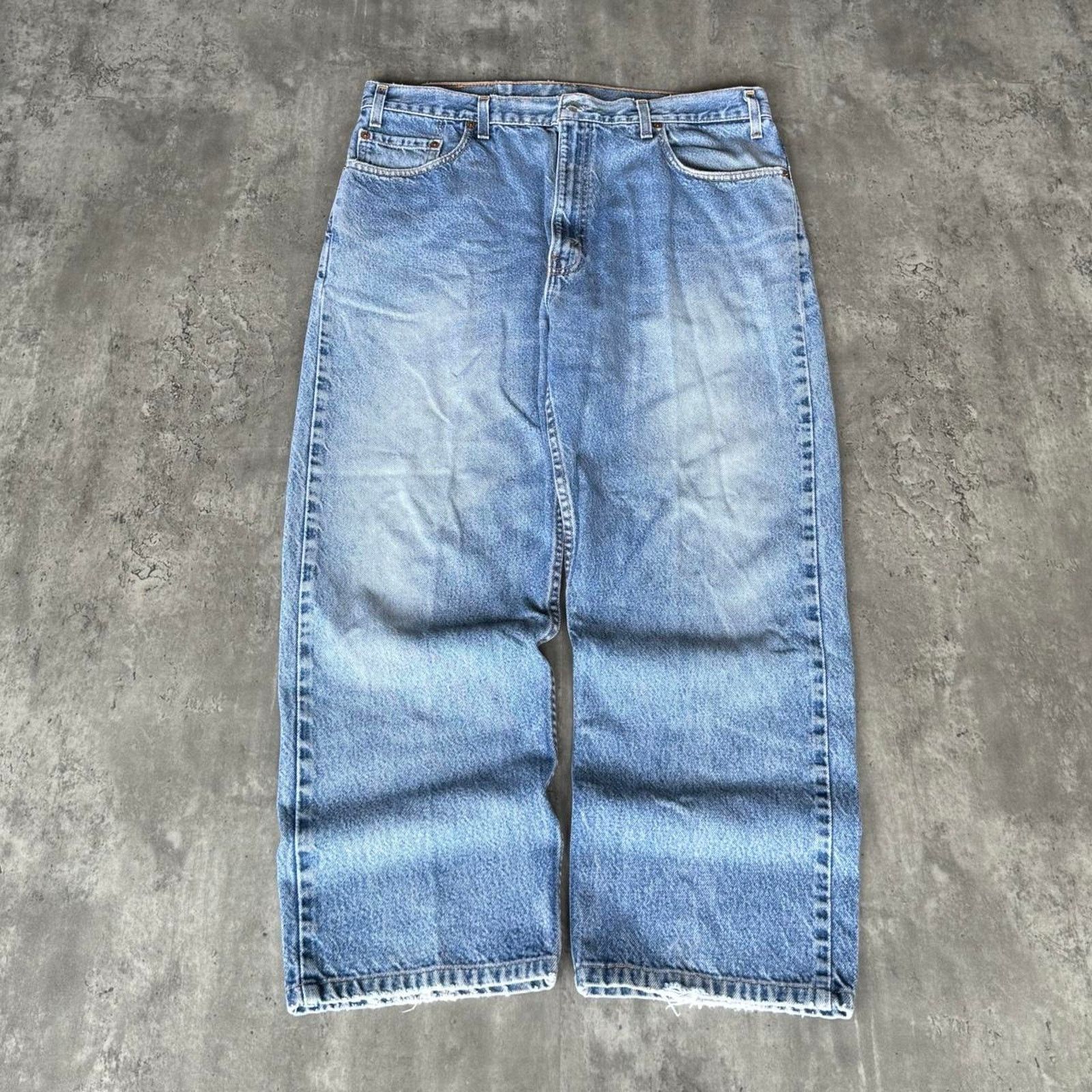 Levi's × Levi's Vintage Clothing Vintage Levi’s 505 USA Made Regular Fit Straight Leg Jeans Size US 38 / EU 54 - 2 Thumbnail