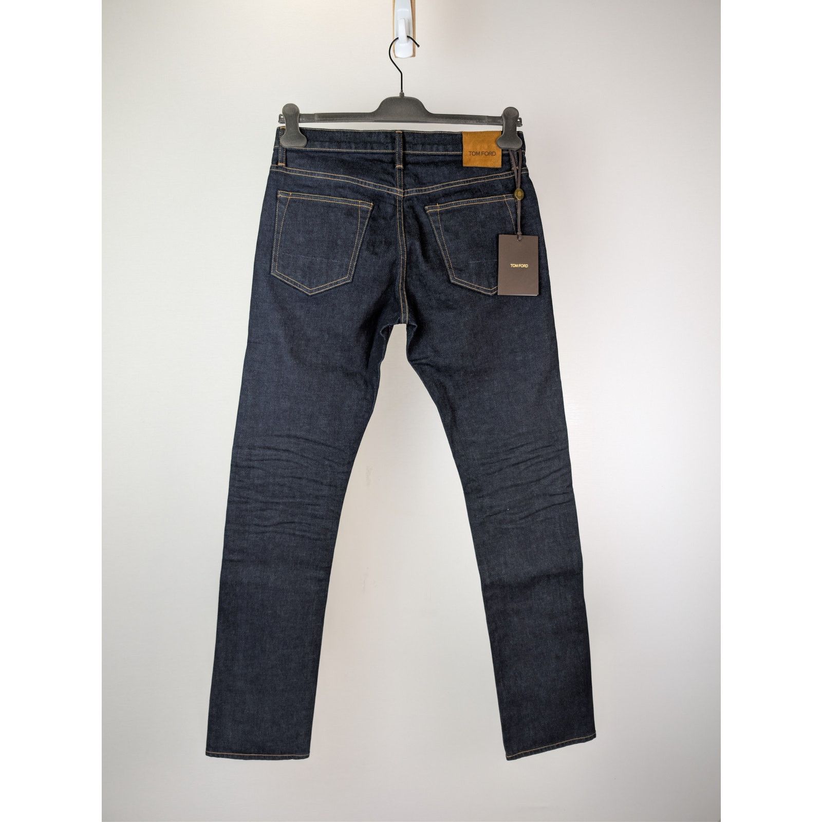 Tom Ford o1rshd1 Straight-Fit Denim Jeans in Dark Blue Size US 32 / EU 48 - 10 Thumbnail