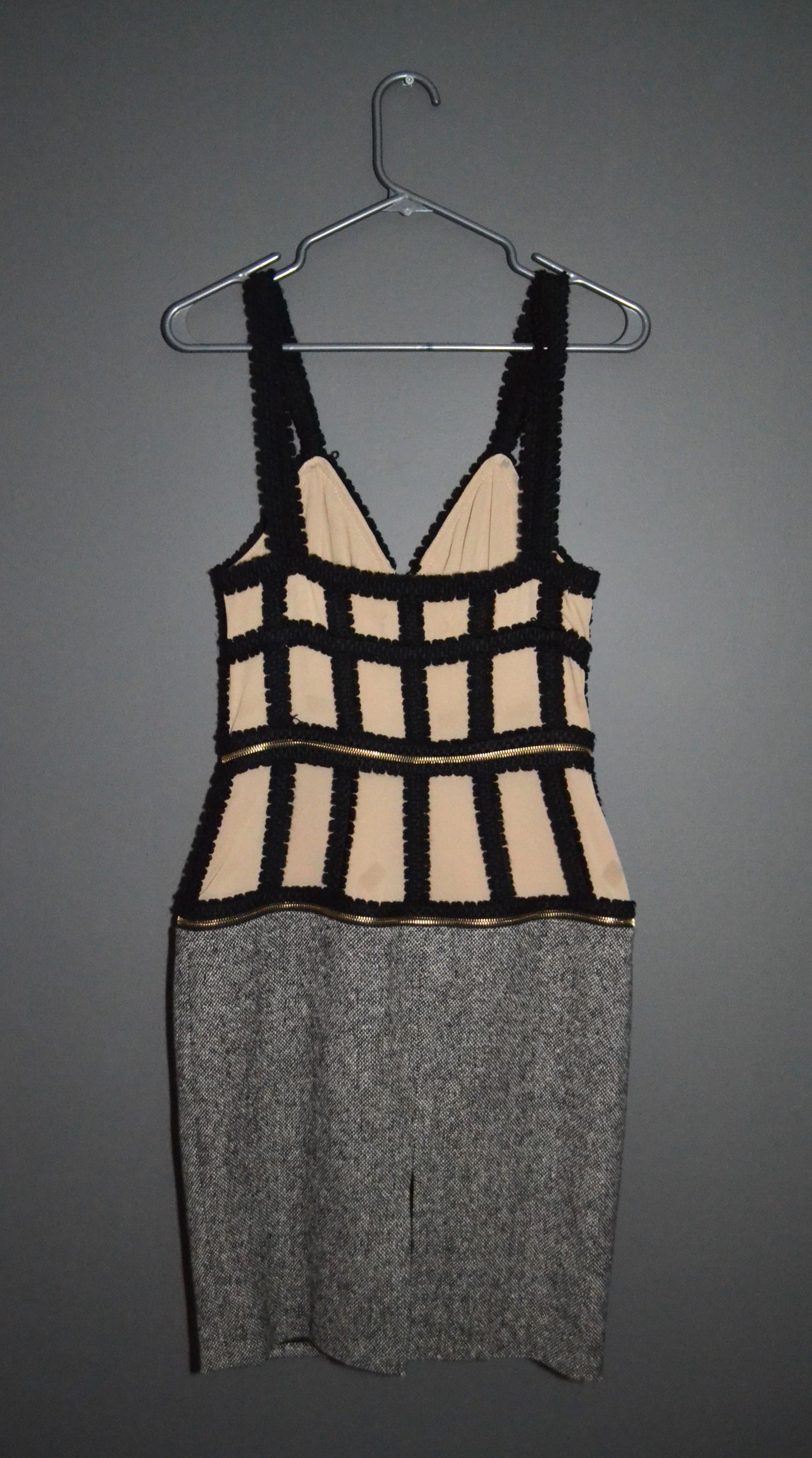 Alexander McQueen Alexander McQueen 2003 Lock Key Transformable Silk Dress 42 Size M / US 6-8 / IT 42-44 - 7 Thumbnail