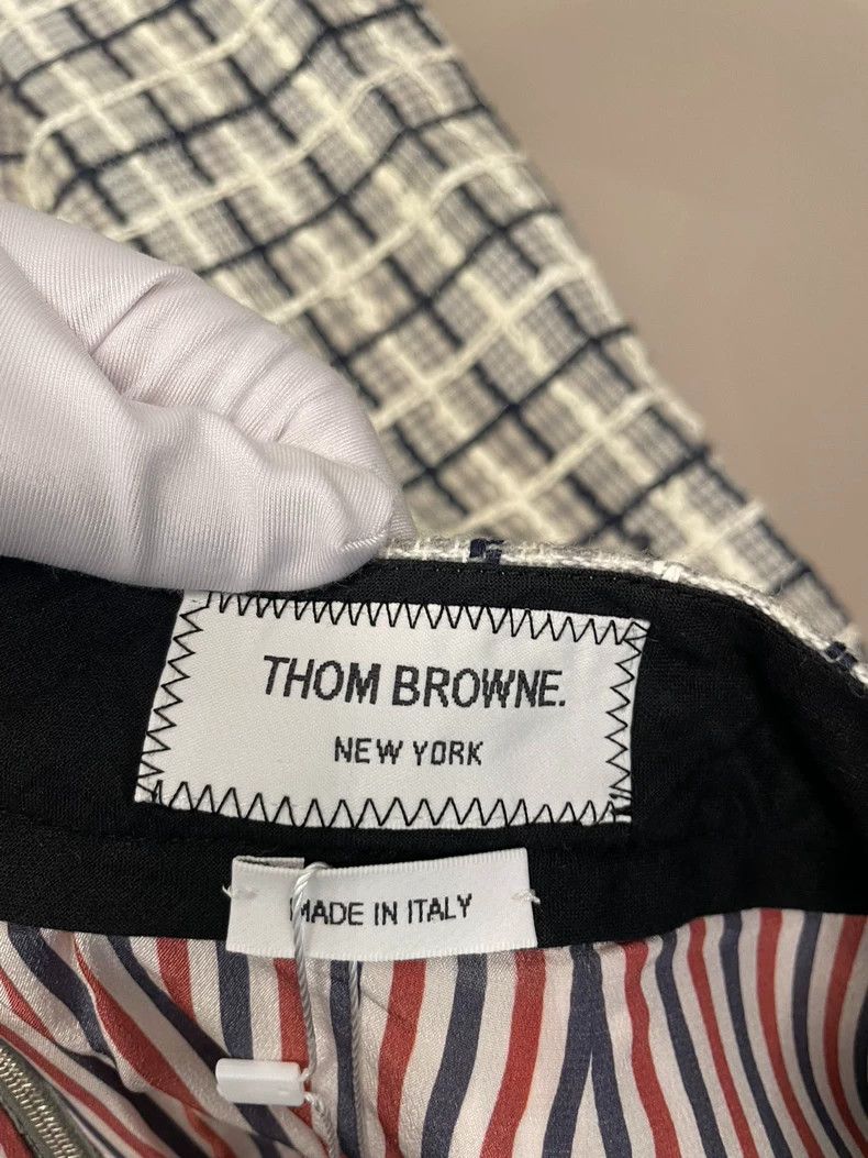 Thom Browne Thom Browne Quilts woolen cotton half skirt Size 28" / US 6 / IT 42 - 6 Thumbnail