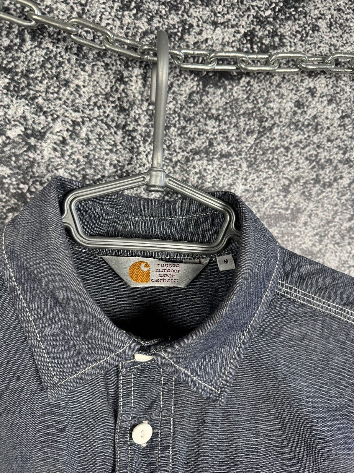 Carhartt Carhartt Long Sleeve Clink Shirt Button Up Workwear Size M Size US M / EU 48-50 / 2 - 8 Thumbnail