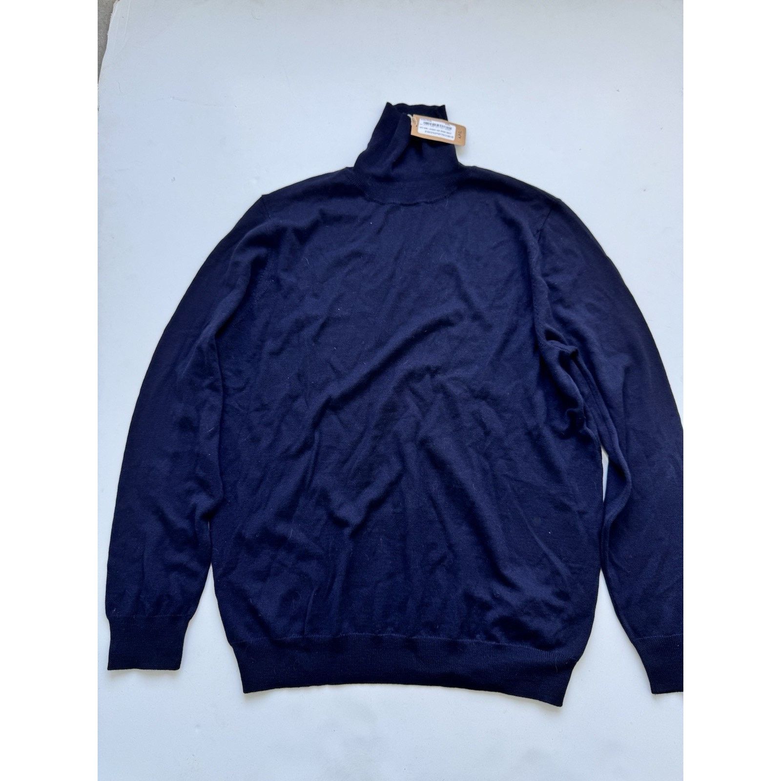 A.P.C. A.P.C. Men's knit Dundee sweater XXL Dark Navy Size US XXL / EU 58 / 5 - 1 Thumbnail