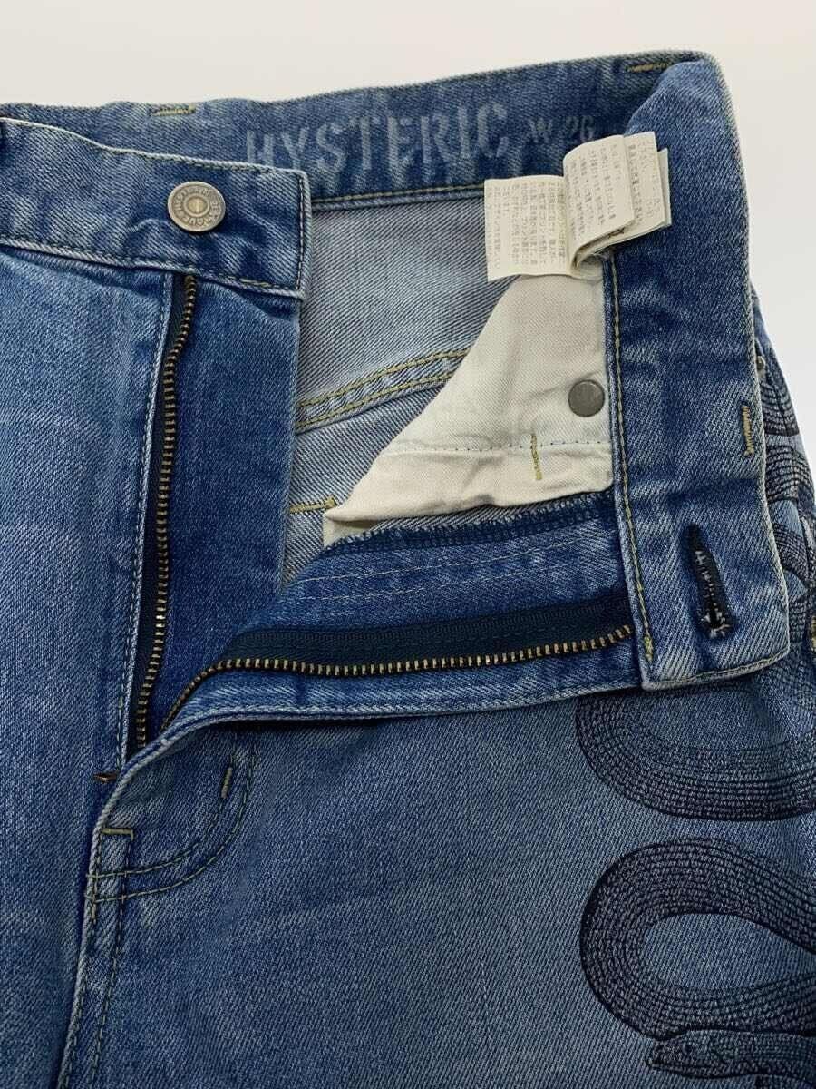 Hysteric Glamour Snake Boot Cut Denim Jeans Size 25" / US 0 / IT 36 - 3 Thumbnail
