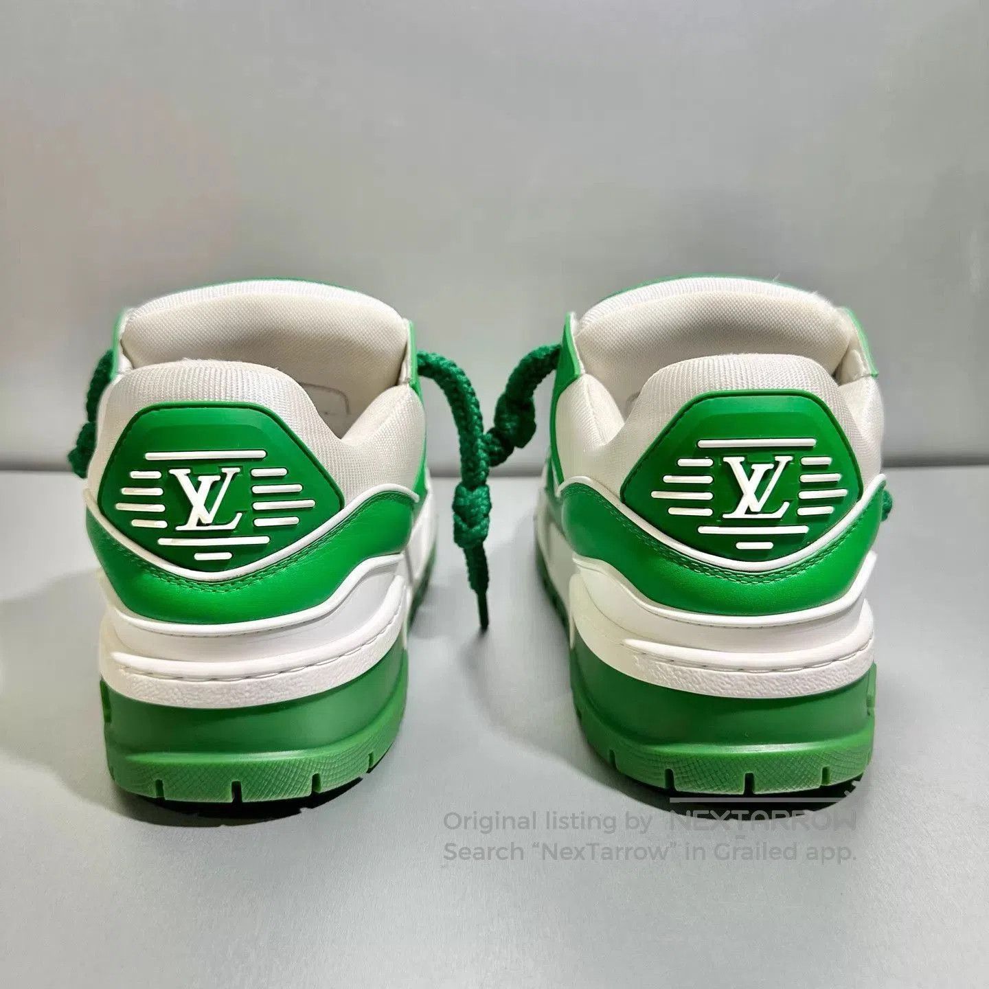Louis Vuitton Green Low. Size US 7 / EU 40 - 5 Thumbnail