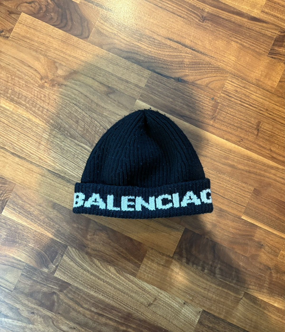 Balenciaga Balenciaga logo wool beanie Size ONE SIZE - 1 Thumbnail