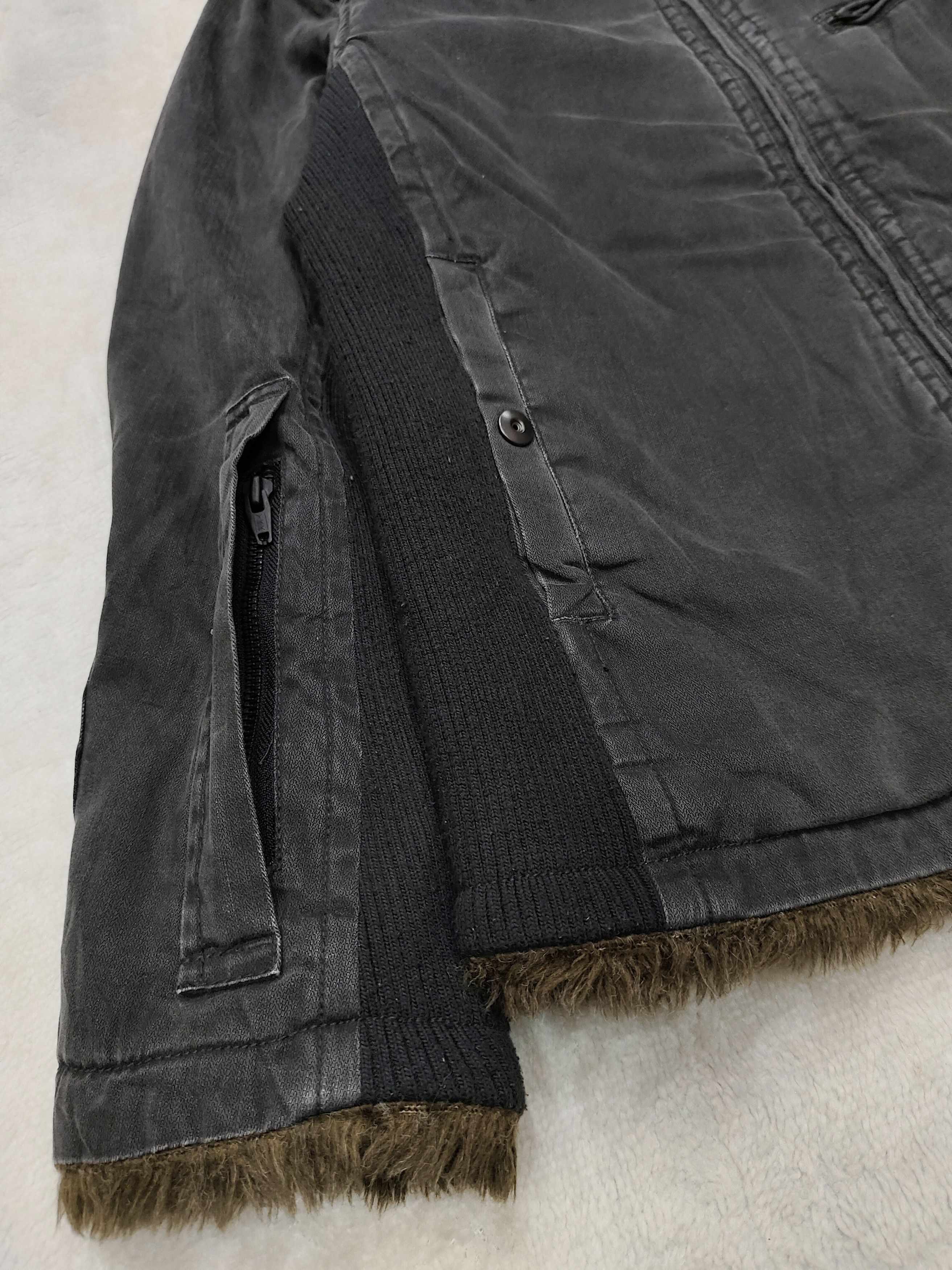 Chevignon Chevignon🇯🇵 Fur Hairy Lined Utility Heritage Work Jacket Size US L / EU 52-54 / 3 - 3 Thumbnail