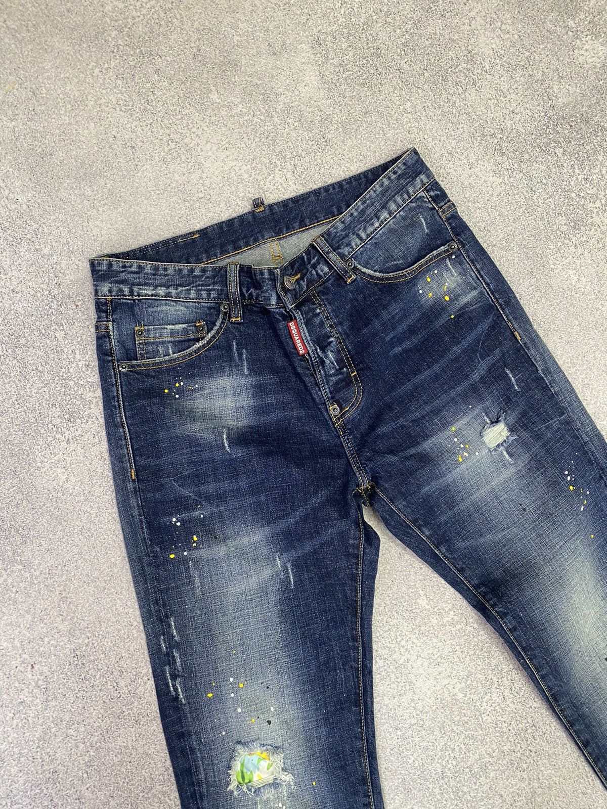Designer × Dsquared2 × Vintage Vintage Dsquared2 Denim Blue Luxury Jeans Size US 30 / EU 46 - 8 Thumbnail