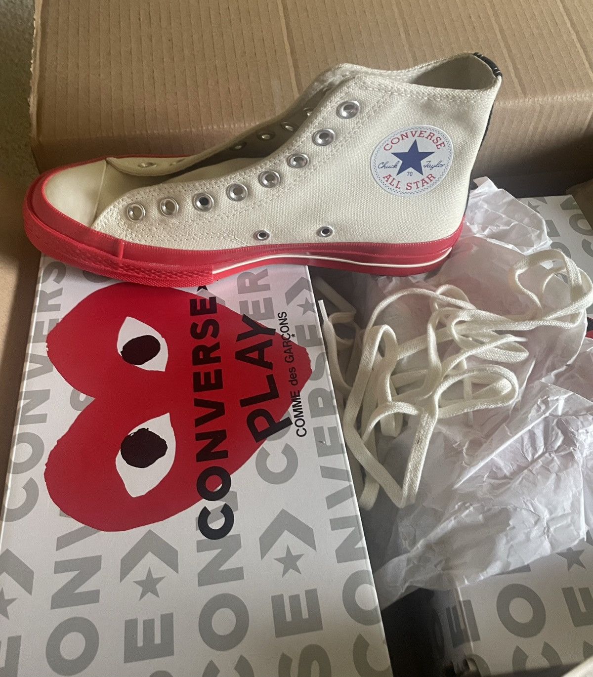 Comme des Garcons PLAY Chuck Taylor Size US 9.5 / IT 39.5 - 7 Thumbnail