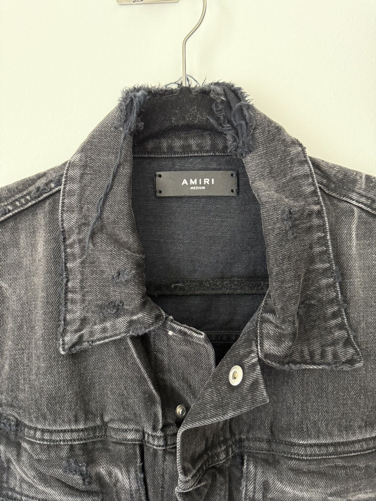 Amiri AMIRI faded panelled denim jacket Size US M / EU 48-50 / 2 - 2 Thumbnail