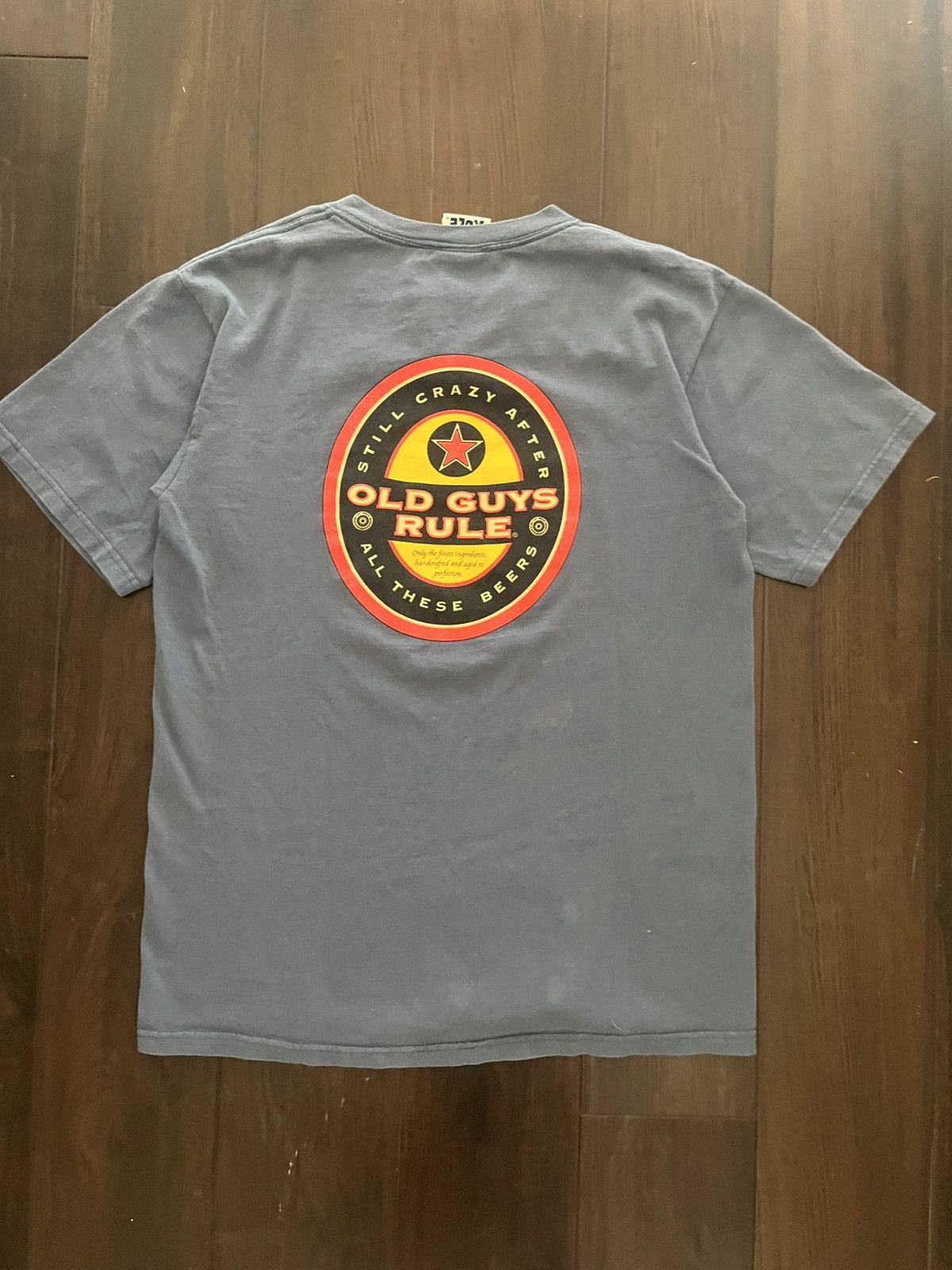 Vintage Old guy rules shirt Size US M / EU 48-50 / 2 - 2 Thumbnail
