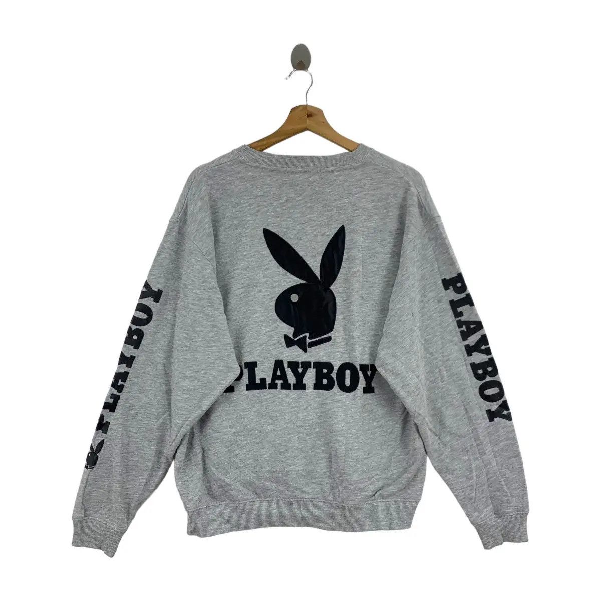 Playboy Vtg PLAYBOY MAGAZINE COLLECTION Bunny Sweatshirt Pullover Size L / US 10 / IT 46 - 1 Thumbnail