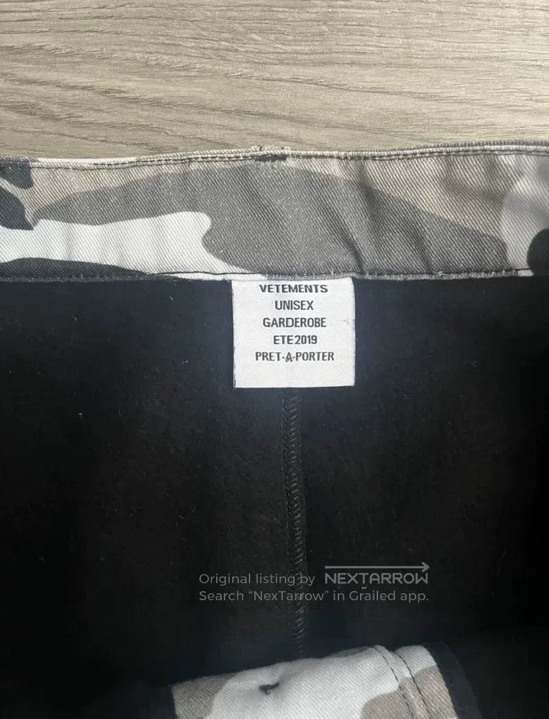Vetements Vetements size M Camouflage Print Fake Two-Piece Pants Size US 27 - 5 Thumbnail