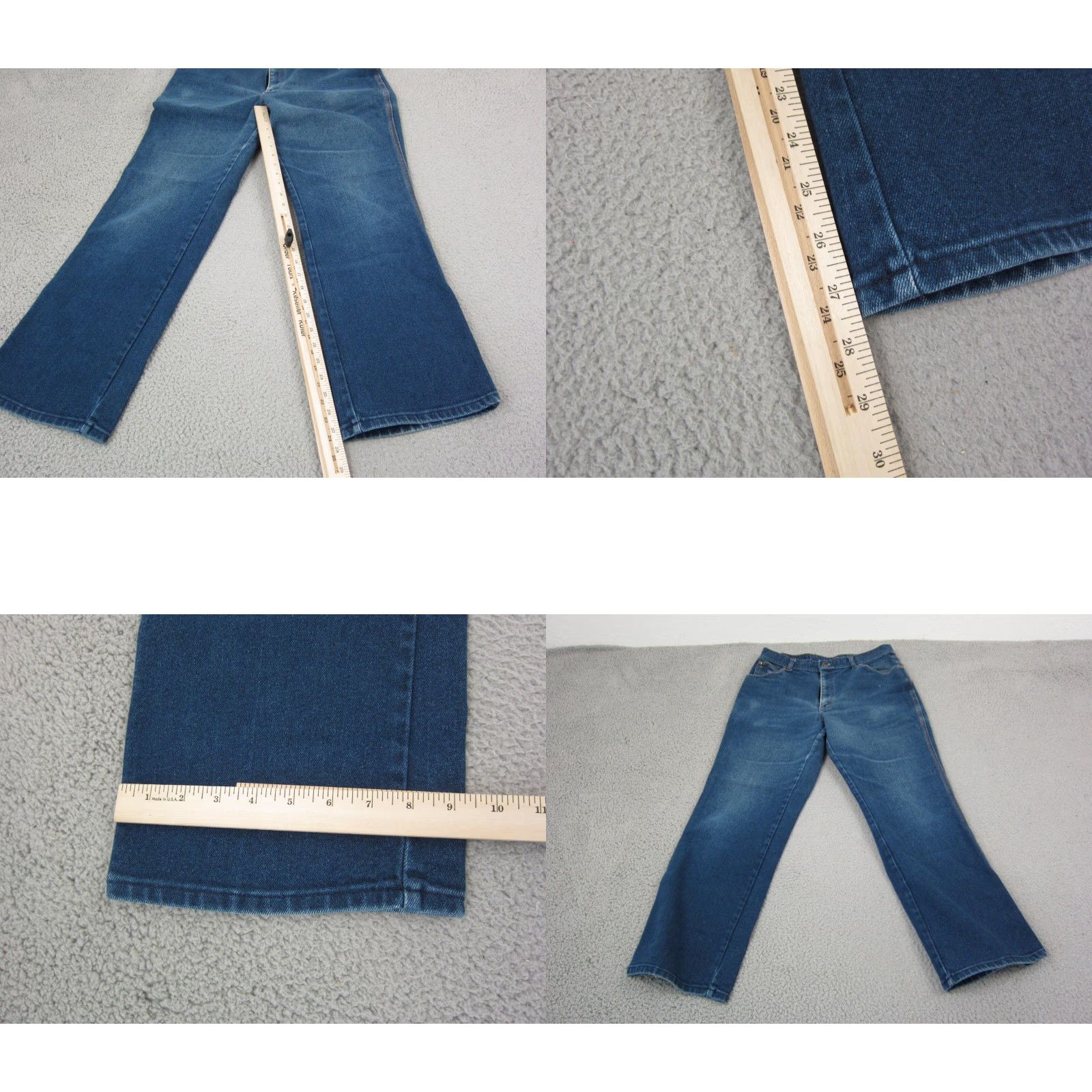 Vintage Vintage Long Haul Jeans Mens 31 x 28 Blue Bootcut Denim Cotton 80s 90s Scoville Made in USA Size US 31 - 9 Thumbnail