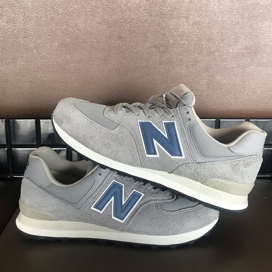New Balance New Balance 574 Classic Heritage Grey Suede Charcoal 10.5uk Size US 10.5 / EU 43-44 - 15 Thumbnail