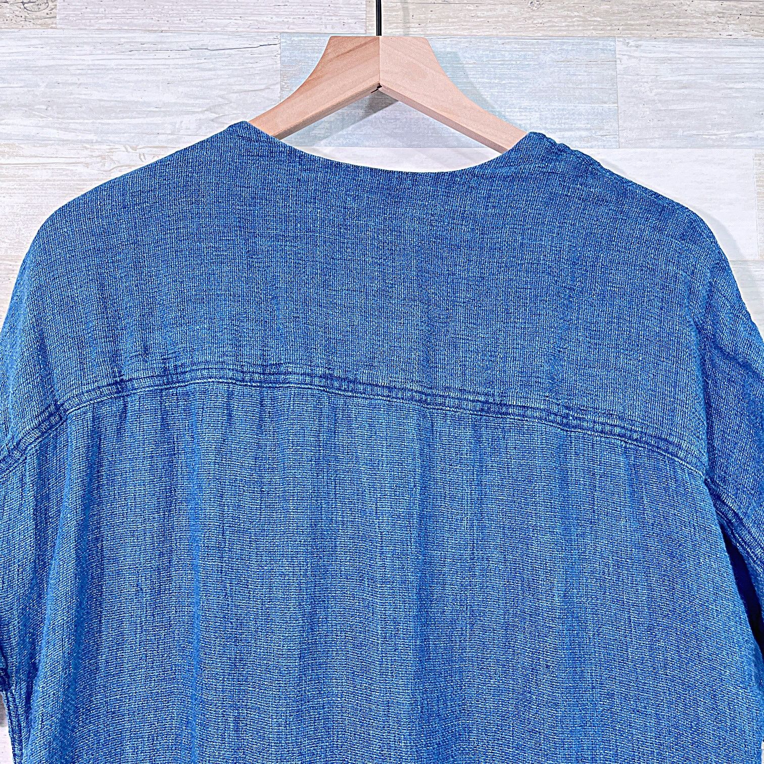 Faherty FAHERTY 100% Linen Sanibel Basketweave Dress Womens Small Size S / US 4 / IT 40 - 5 Thumbnail