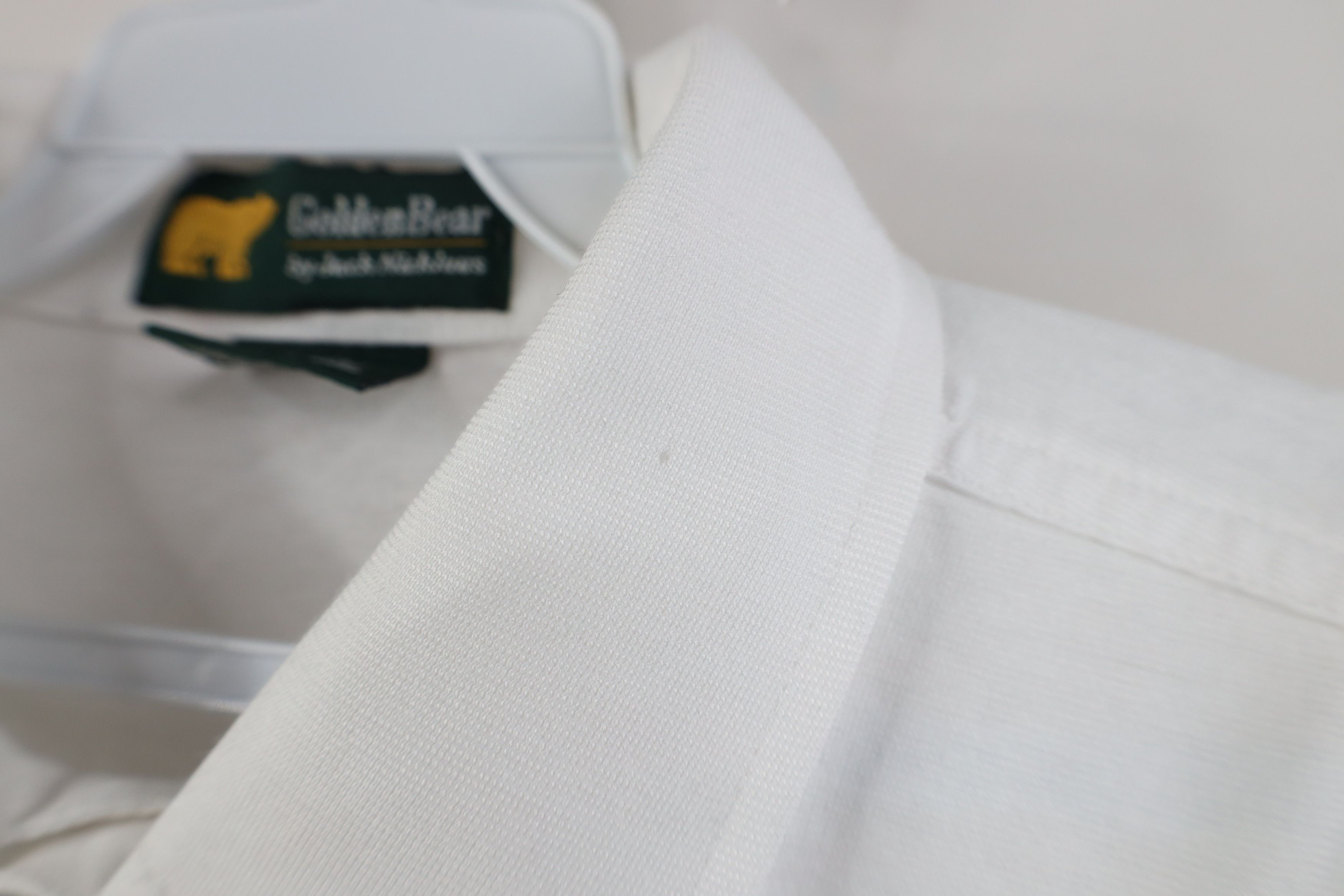 Vintage Vintage 80s 90s Streetwear Collared Golf Polo Shirt White Size US L / EU 52-54 / 3 - 7 Thumbnail