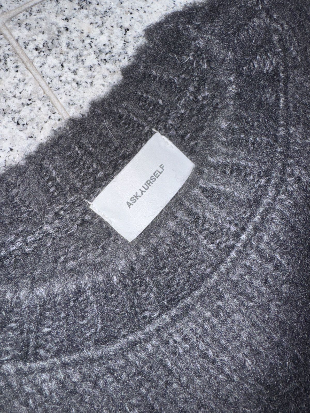 Askyurself Askyurself Brushed Cross Knit Size US M / EU 48-50 / 2 - 3 Thumbnail