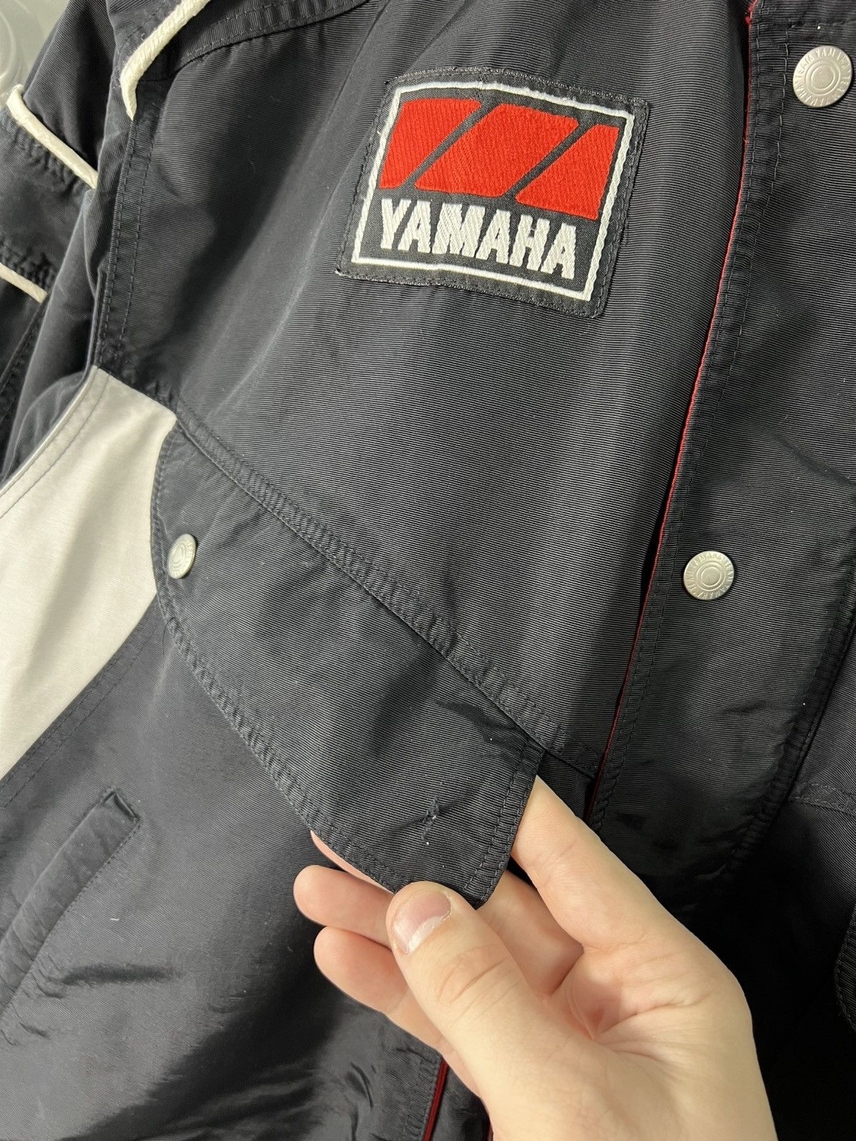 Yamaha Vintage Yamaha Team Racing Sports Jacket Black 80s style 3XL Size US XXL / EU 58 / 5 - 11 Thumbnail