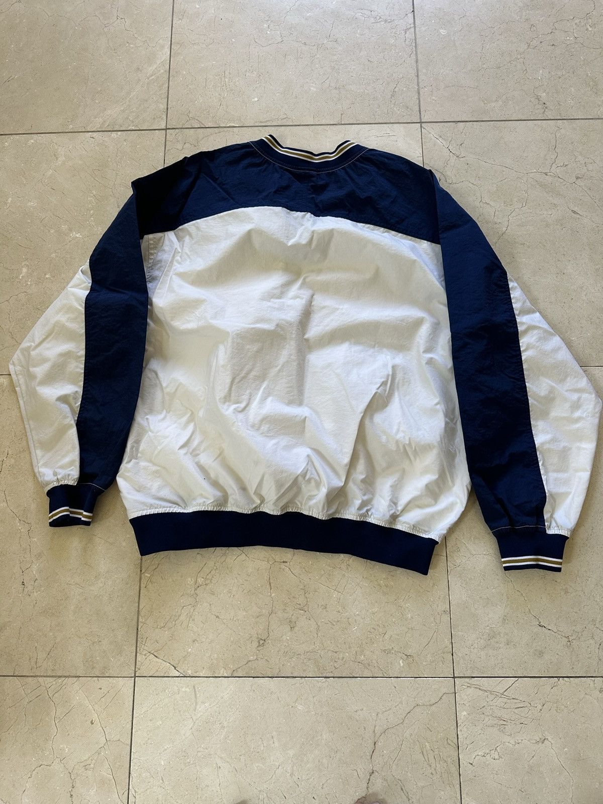 Nike × Vintage V-Neck Pullover Windbreaker Size US L / EU 52-54 / 3 - 2 Thumbnail