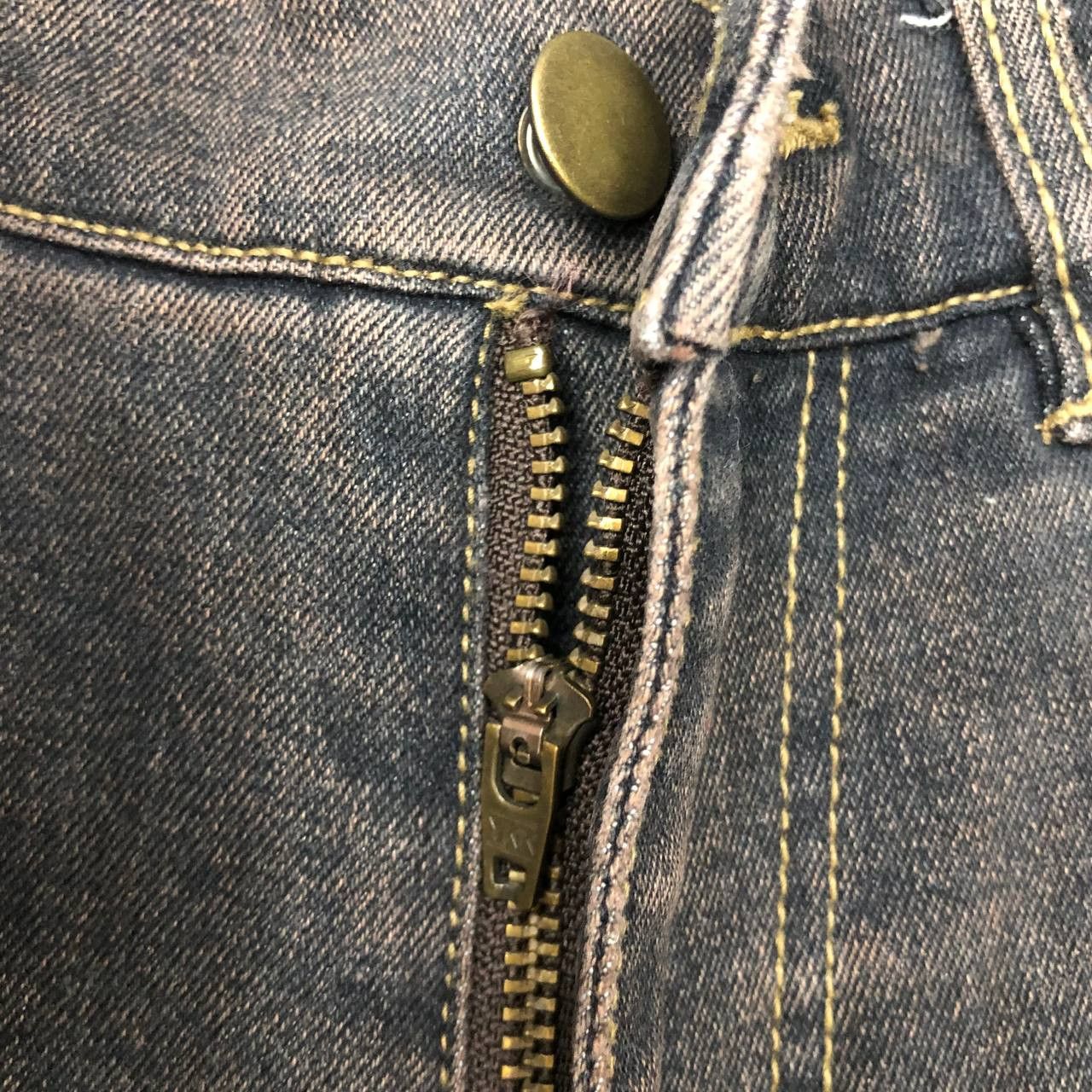 Japanese Brand P786 JAPAN GAVI DI GAVI RUSTY FLARED JEANS Size US 26 / EU 42 - 6 Thumbnail