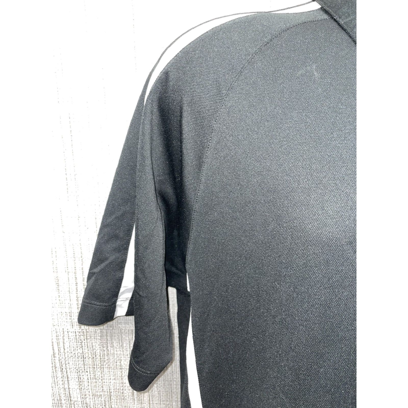 Nike NikeGolf FitDry Black Golf Polo Mens L Size US L / EU 52-54 / 3 - 3 Thumbnail