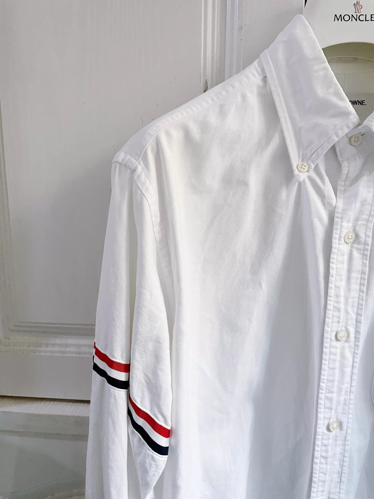Thom Browne Thom Browne Classic Stripe Oxford Men's Shirt 95N Size US M / EU 48-50 / 2 - 5 Thumbnail