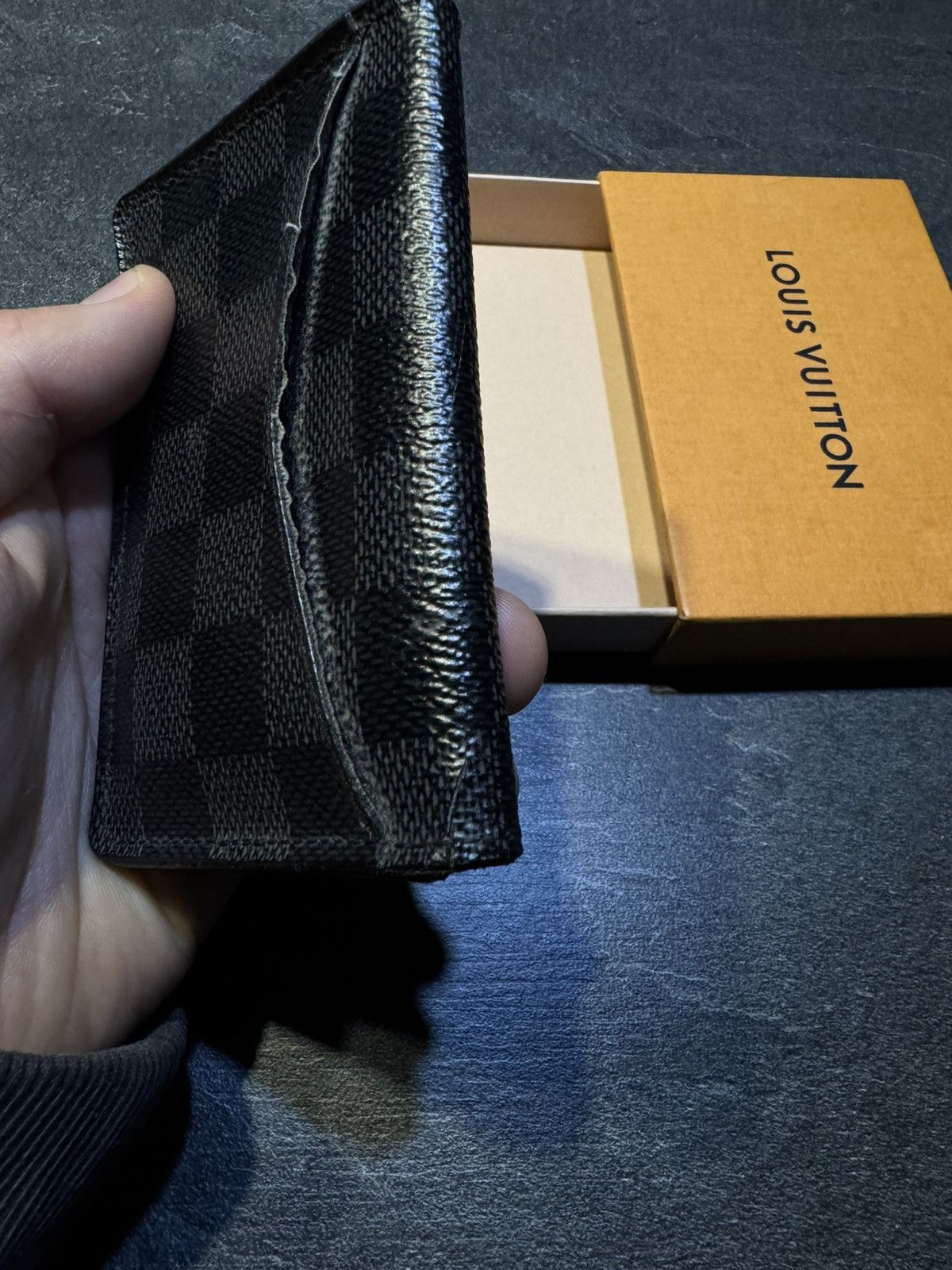 Designer × Leather × Louis Vuitton Louis Vuitton Pocket Organizer Daimer wallet Size ONE SIZE - 5 Thumbnail