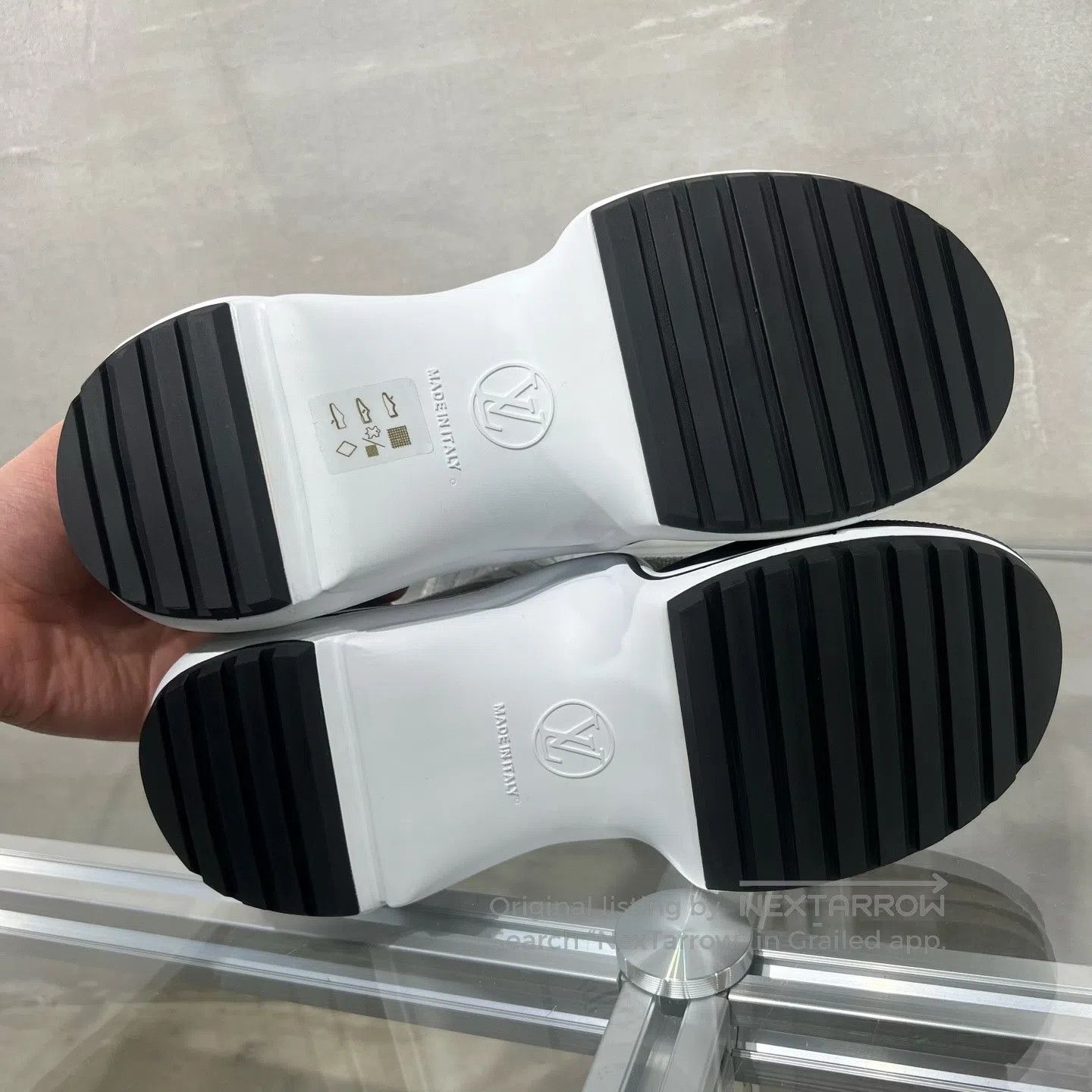 Louis Vuitton Louis Vuitton Archlight White Gray High-Heeled Thick-Soled Size US 5.5 / IT 35.5 - 7 Thumbnail