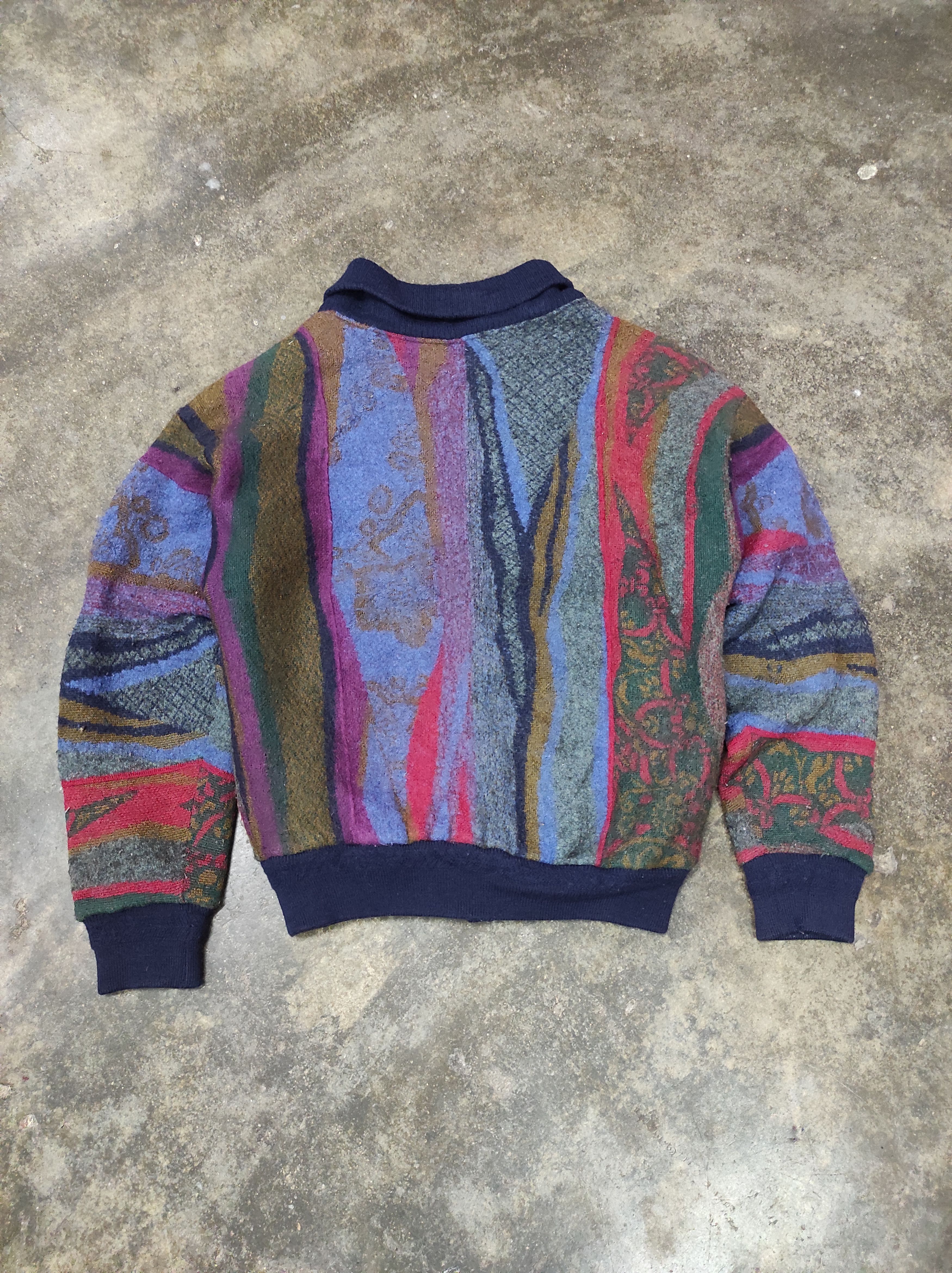 Other MODIGLIANI UOMO COORDWEAR ITALY KNIT JACKET SWEATER Size US L / EU 52-54 / 3 - 7 Thumbnail