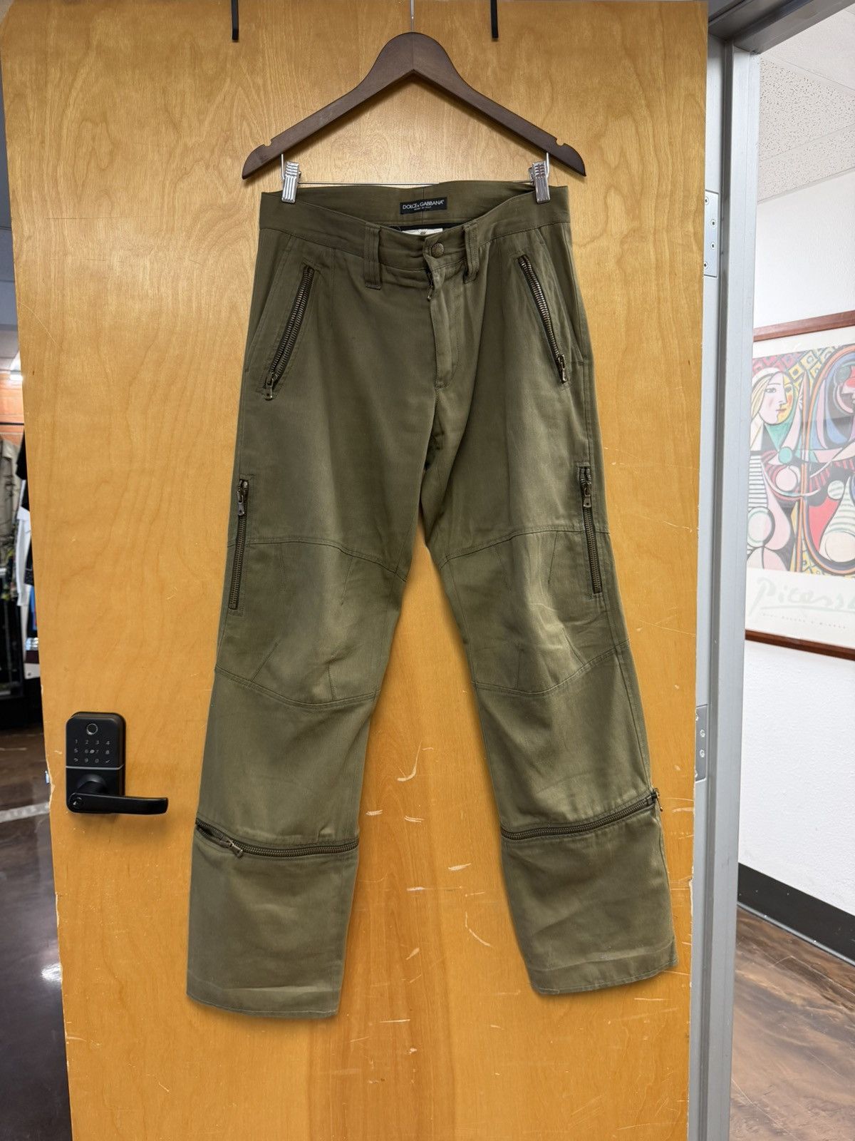 Dolce & Gabbana D&G AW2003 Multizip Army Cargos Size US 34 / EU 50 - 1 Thumbnail