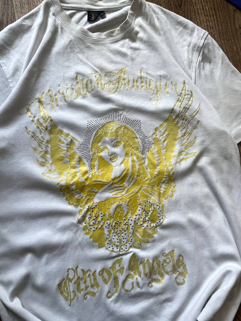 Christian Audigier Mens T-Shirt Ed Hardy by Christian Audigiet Vintage Size XL Size US XL / EU 56 / 4 - 3 Thumbnail
