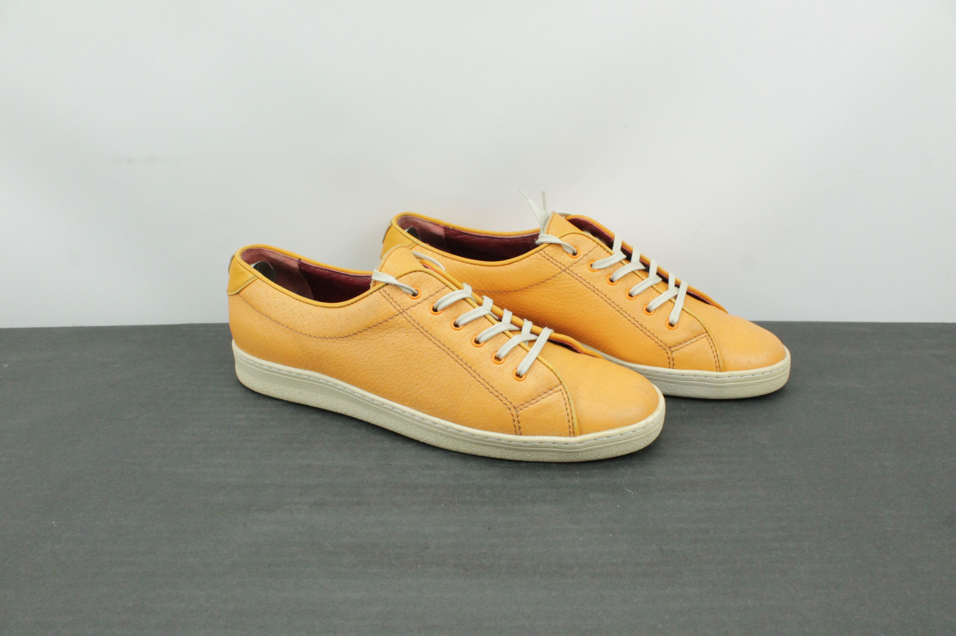 Salvatore Ferragamo Salvatore Ferragamo Sport Low Top Leather Sneakers Women's Size US 9.5 / IT 39.5 - 1 Thumbnail