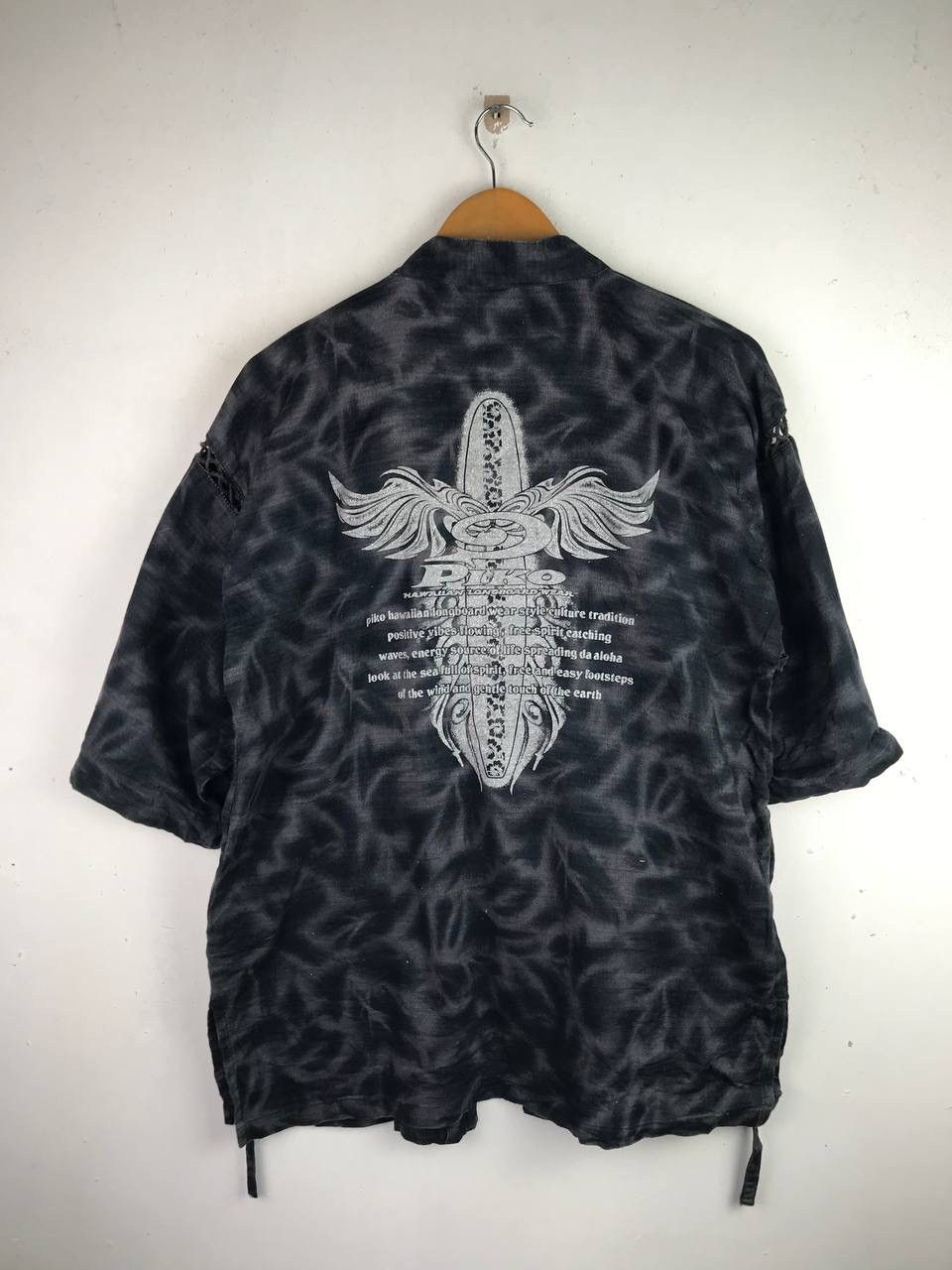 If Six Was Nine × Japanese Brand Vintage Piko Dragon Rare Design Kimono Size US M / EU 48-50 / 2 - 2 Thumbnail
