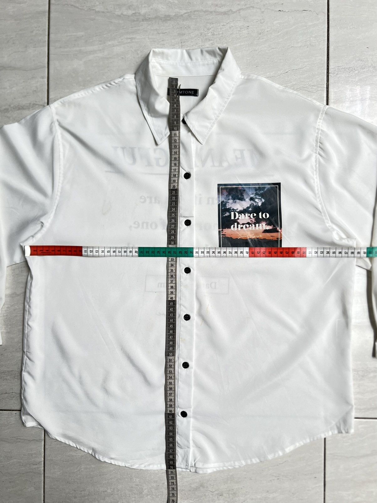 Other PLYMTONE White Picture Shirt Size US L / EU 52-54 / 3 - 9 Thumbnail