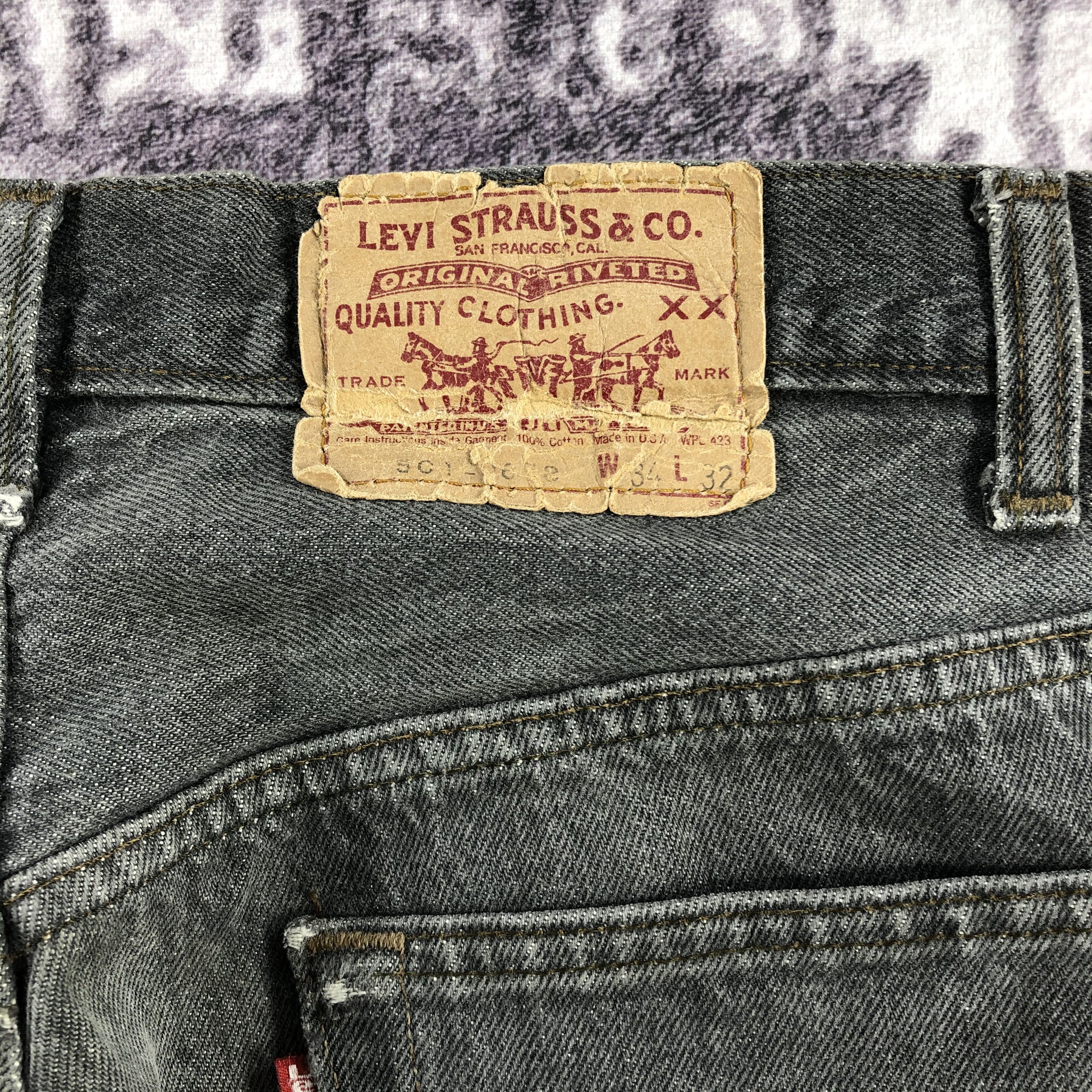 Levi's × Vintage Vintage 90s Levis 501 Earth Tone Jeans-JM2179 Size US 33 - 6 Thumbnail