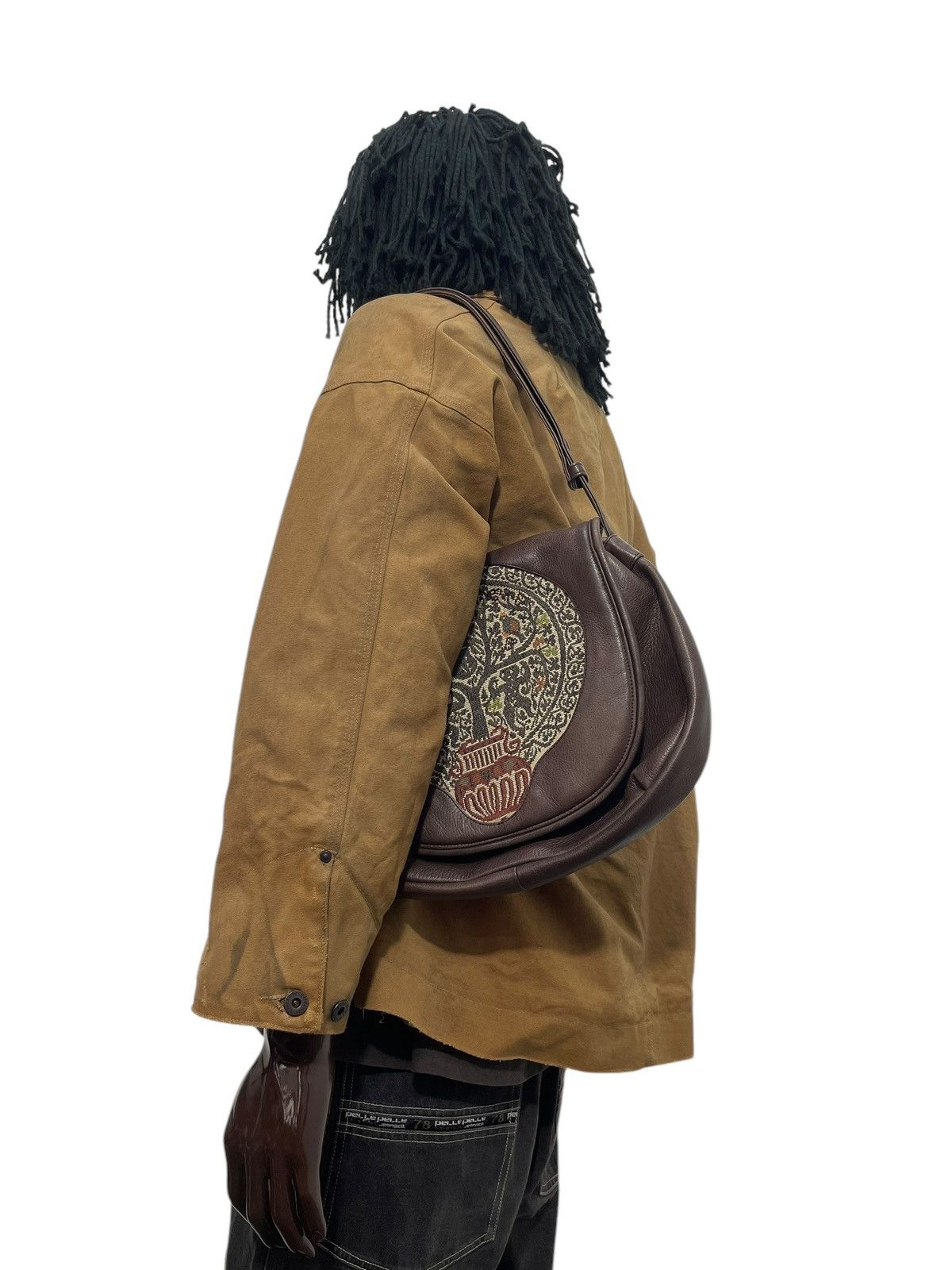 Japanese Brand Full Leather Michiko Kuge Vtg Japan Shoulder Bag 1🟩6 Size ONE SIZE - 1 Thumbnail