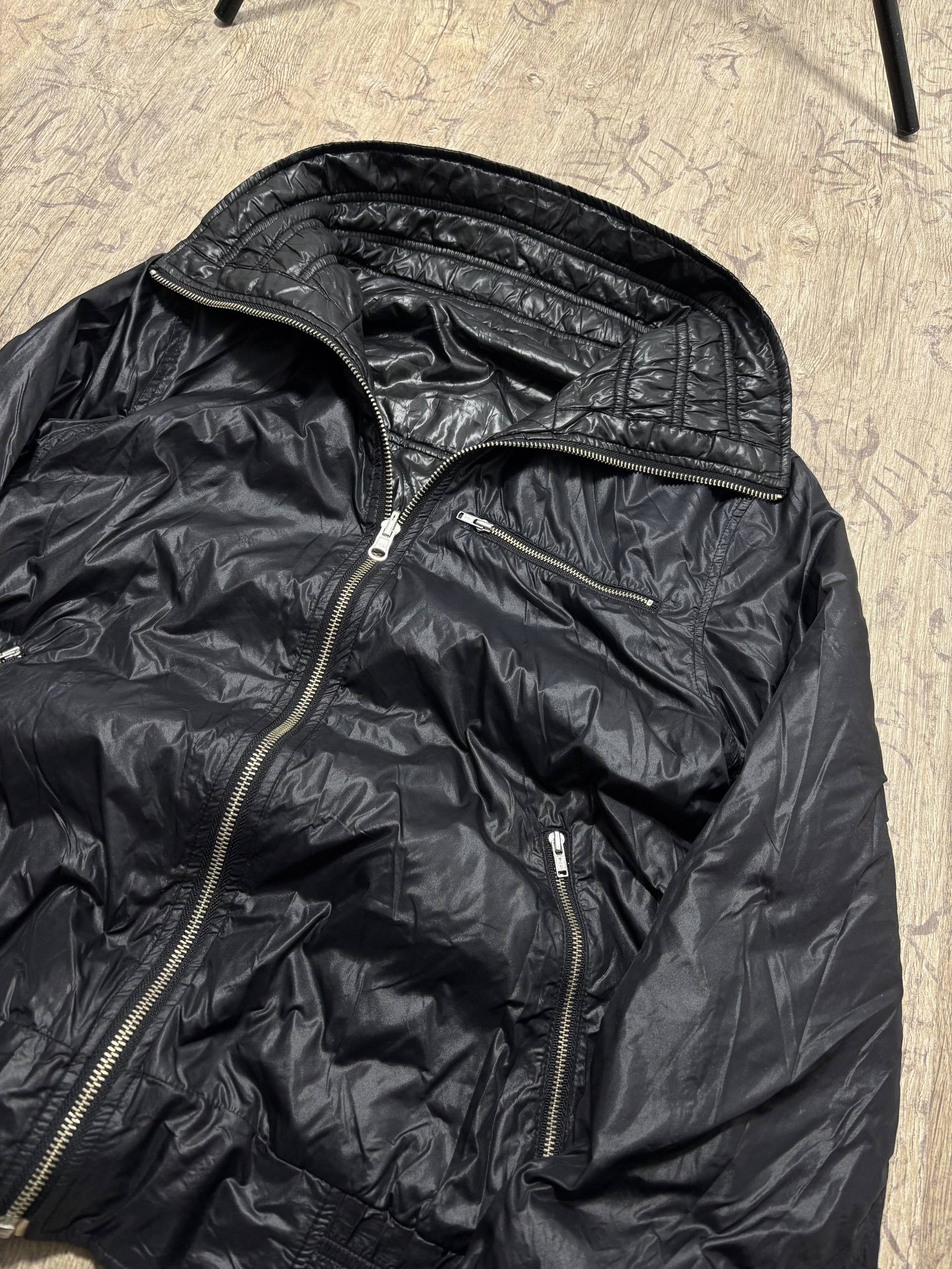 Japanese Brand CAP-C Utility Black Shiny Nylon Cropped Puffer Jacket M Size US S / EU 44-46 / 1 - 5 Thumbnail